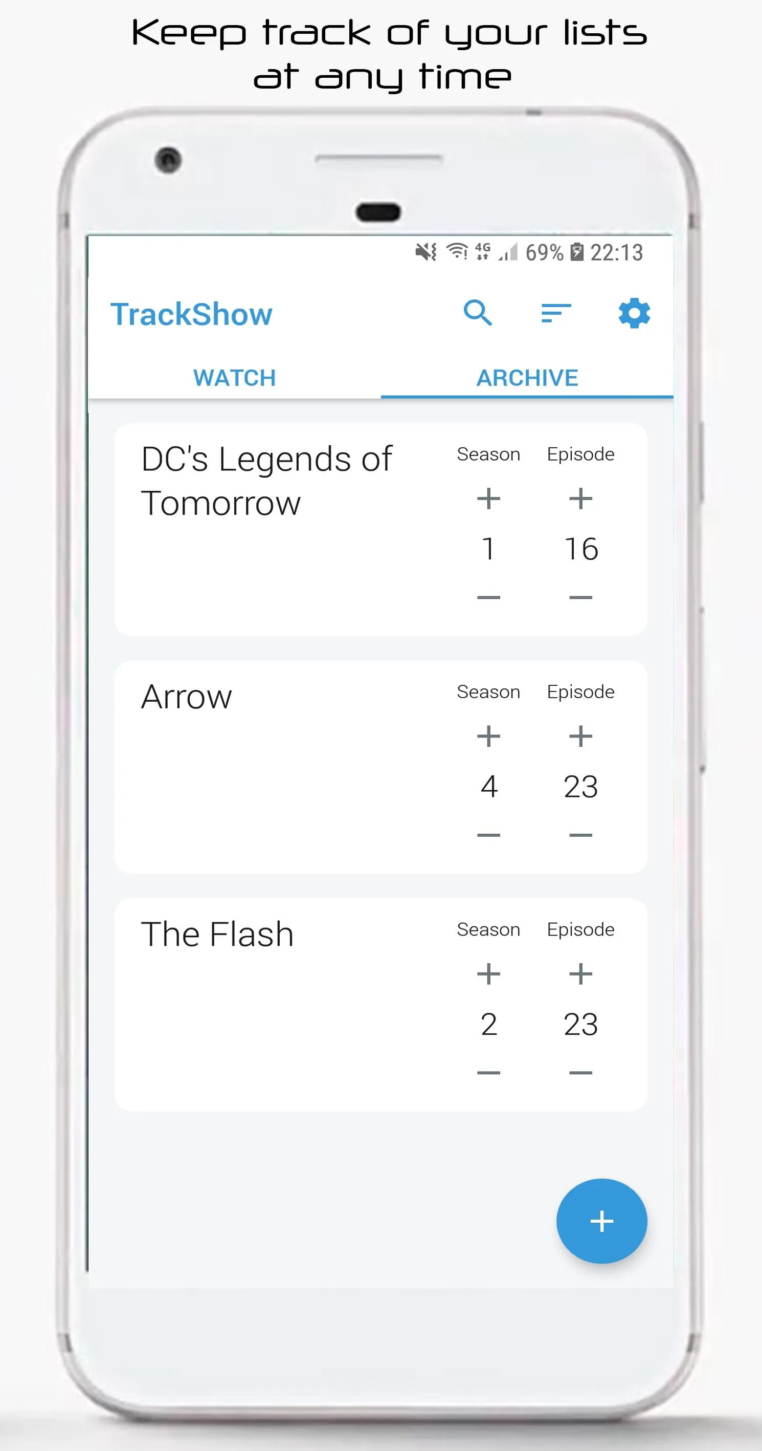 TrackShow: Your TV Show Buddy | Indus Appstore | Screenshot