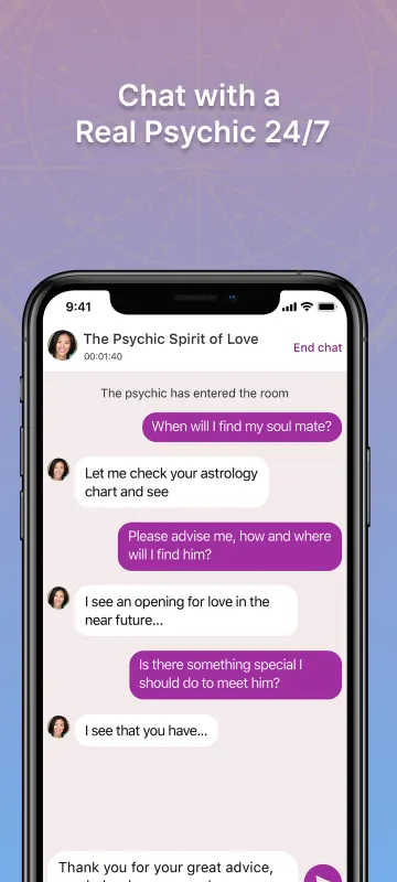 Psychic Text: Tarot Reading | Indus Appstore | Screenshot