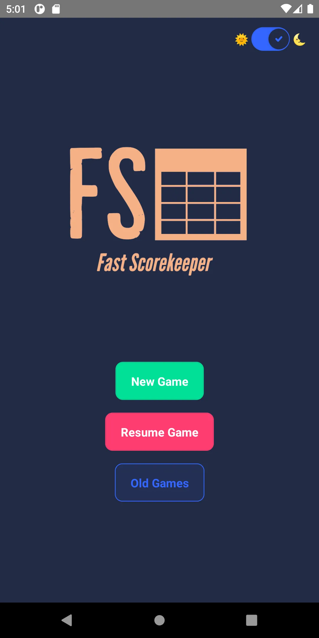 Fast Scorekeeper | Indus Appstore | Screenshot