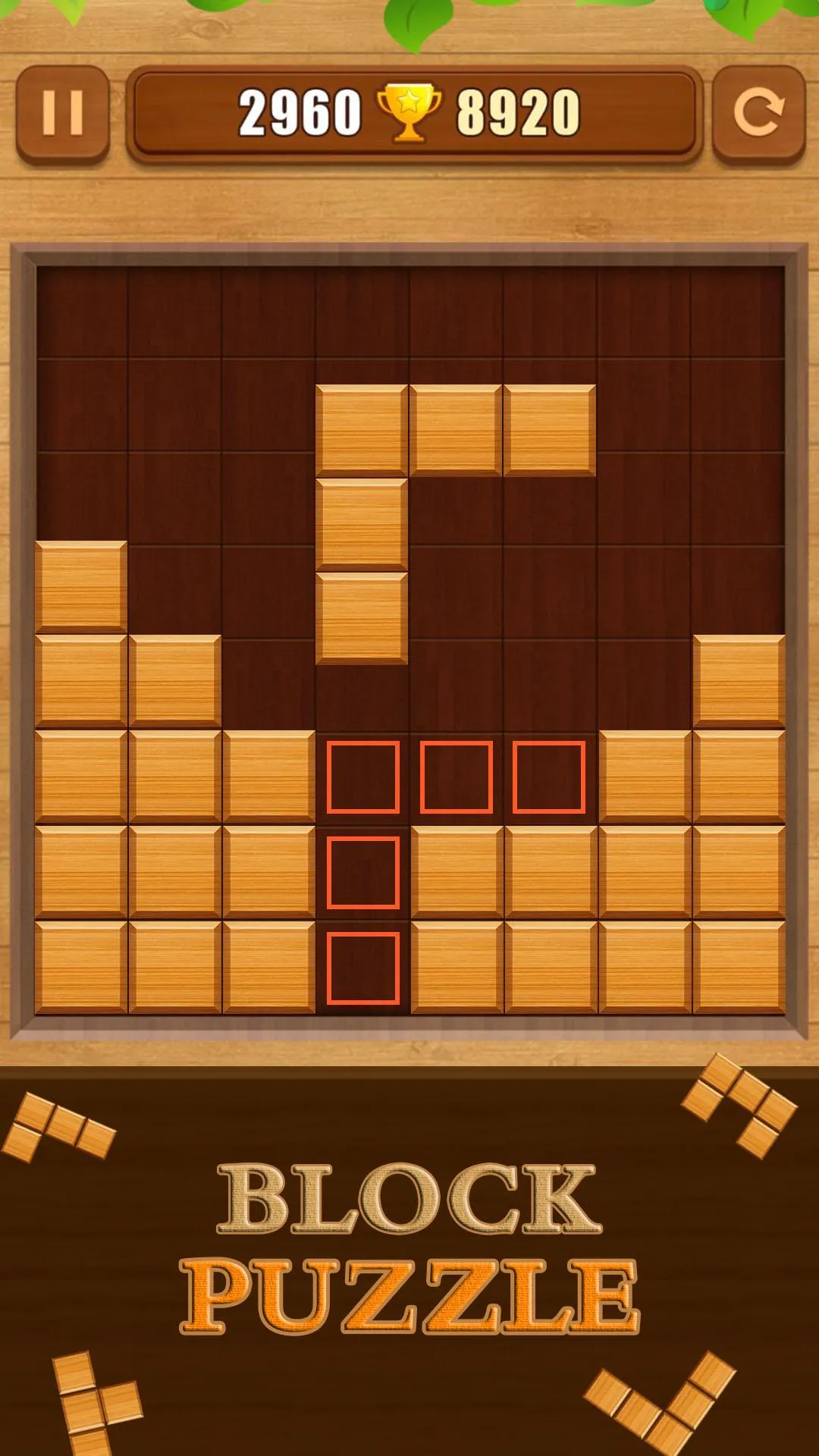 Wood Block Puzzle | Indus Appstore | Screenshot