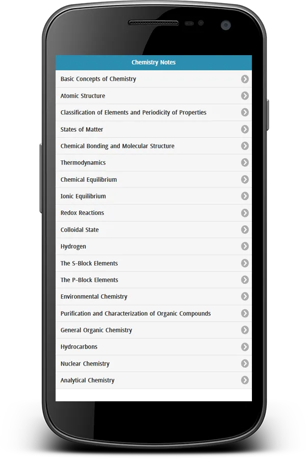 Chemistry Notes | Indus Appstore | Screenshot