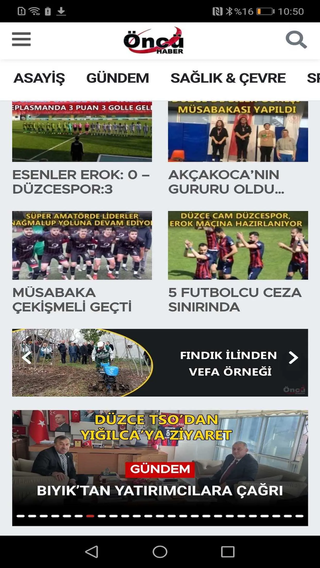 Öncü Haber | Indus Appstore | Screenshot