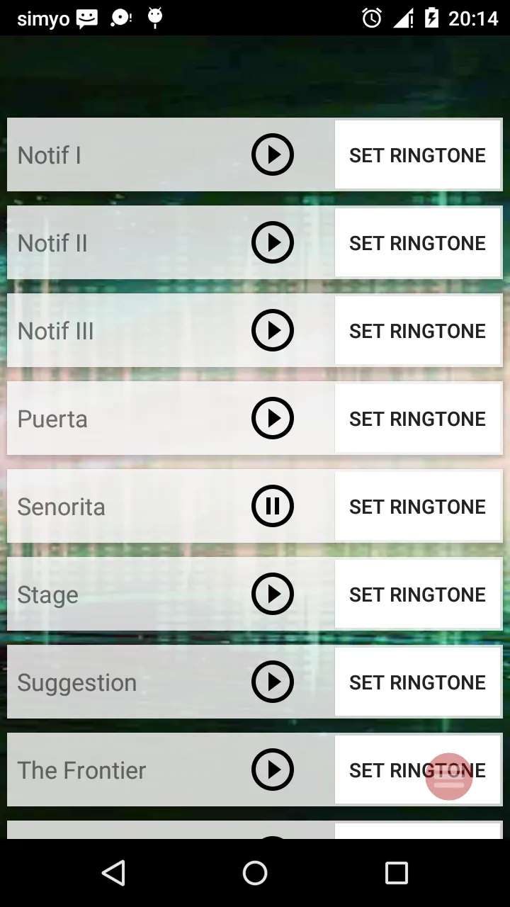 Ringtones: Latin House Tunes | Indus Appstore | Screenshot