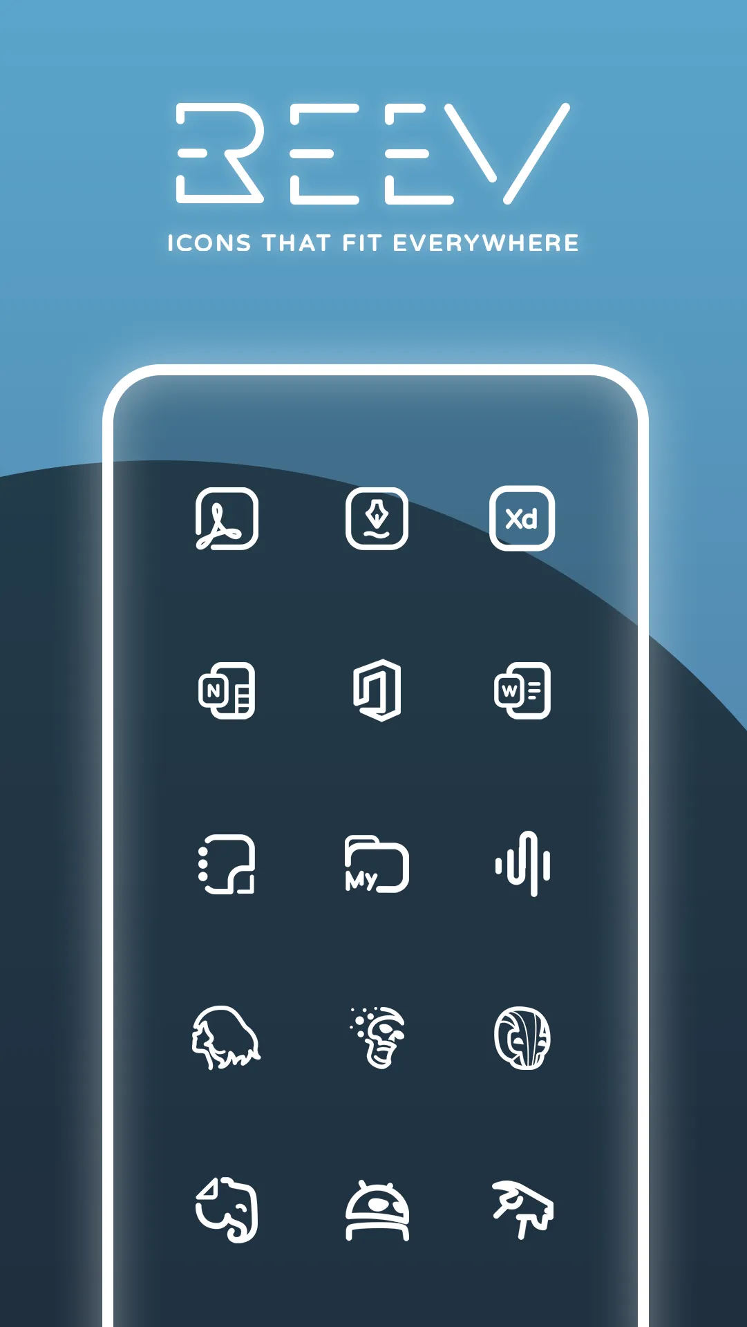 Reev Pro DEMO - Icon Pack | Indus Appstore | Screenshot