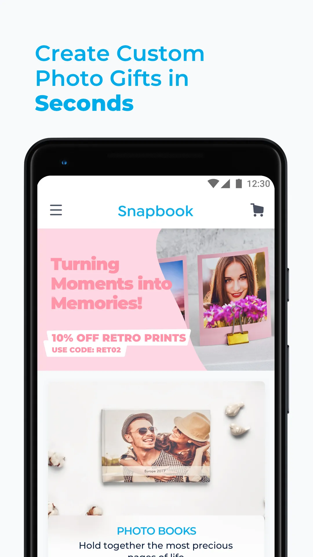 Snapbook: Print Photos & Gifts | Indus Appstore | Screenshot