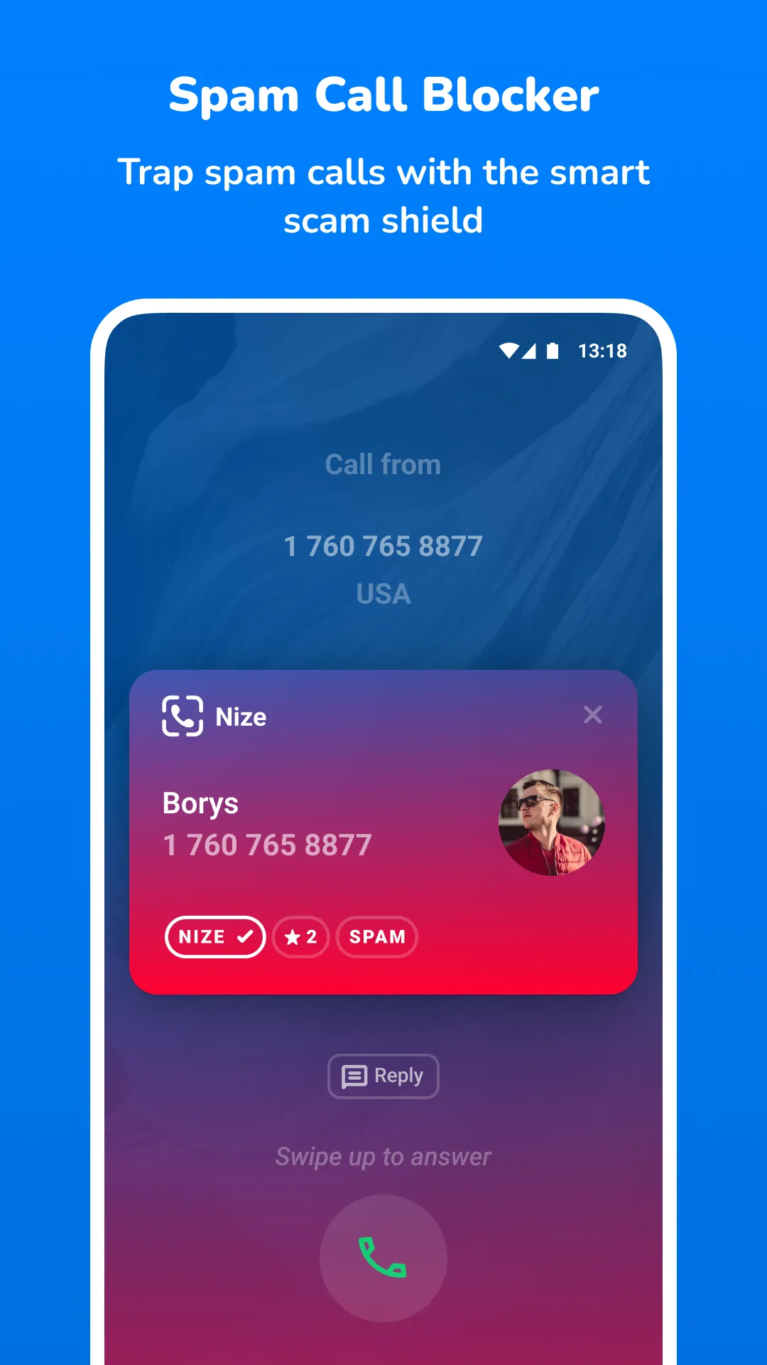 Nize - Caller ID. Spam Blocker | Indus Appstore | Screenshot