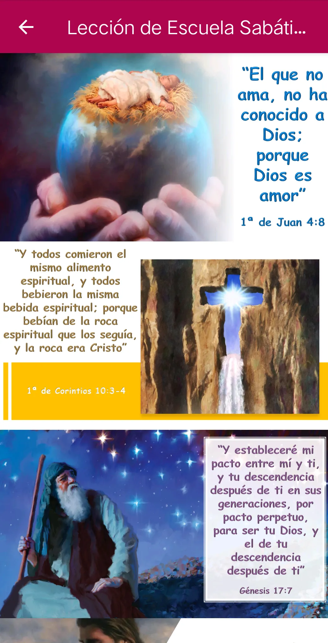 Spanish: Sabbath School Lesson | Indus Appstore | Screenshot