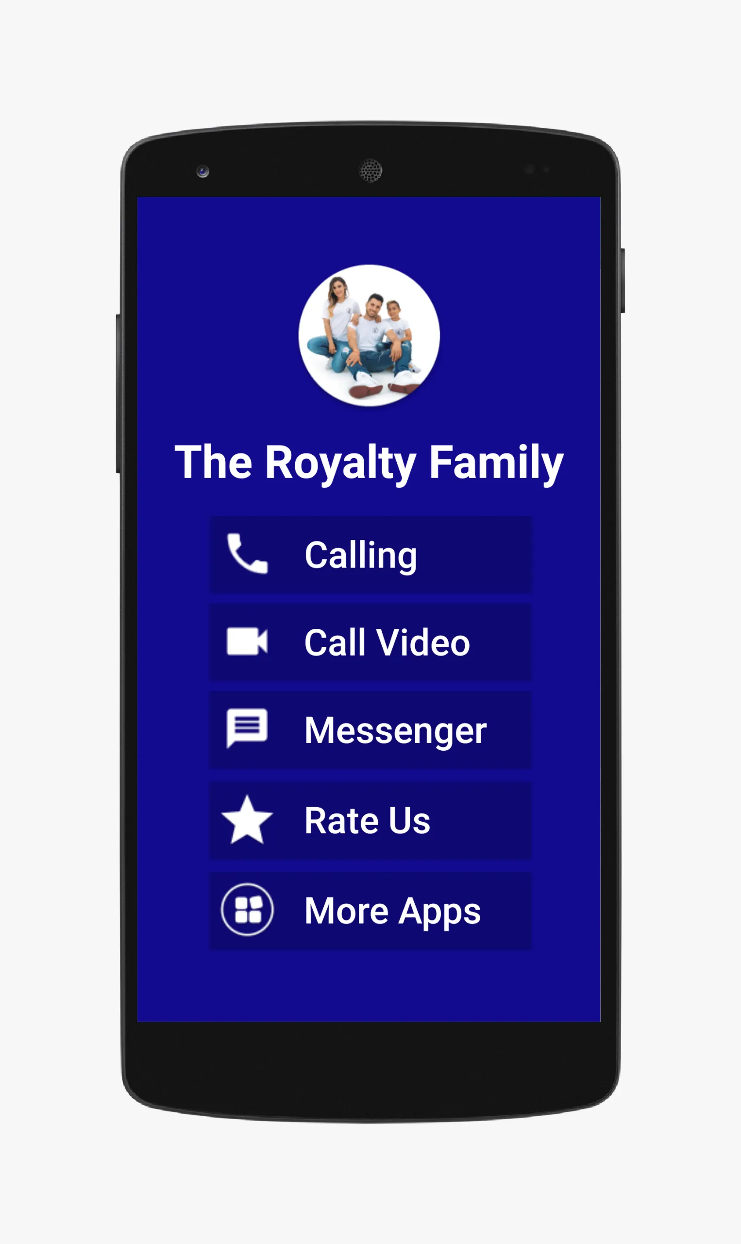 The Royalty Family Fake Call V | Indus Appstore | Screenshot