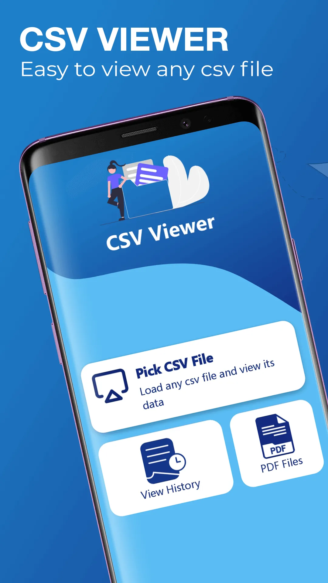 CSV Viewer: CSV File Reader | Indus Appstore | Screenshot