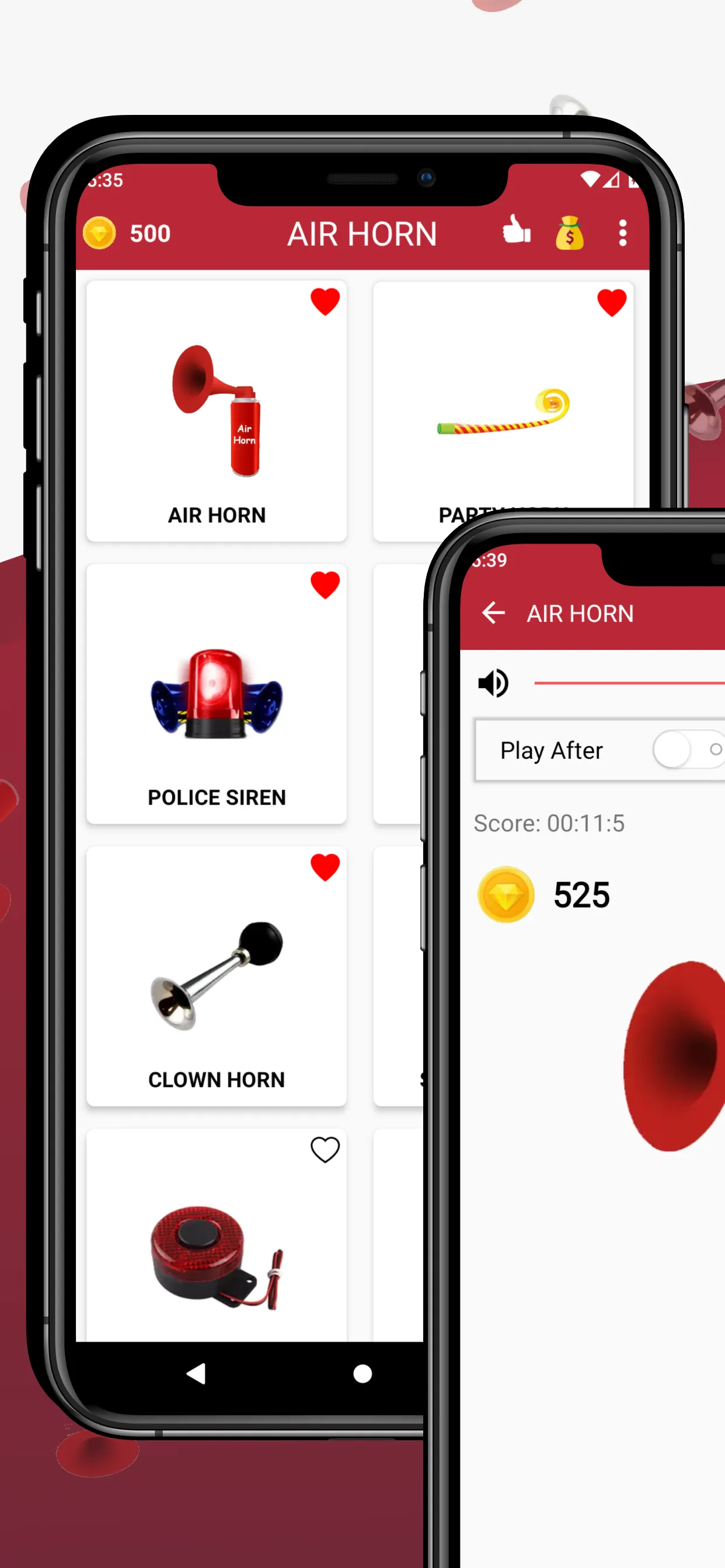 Air Horn - Siren Sounds Prank | Indus Appstore | Screenshot