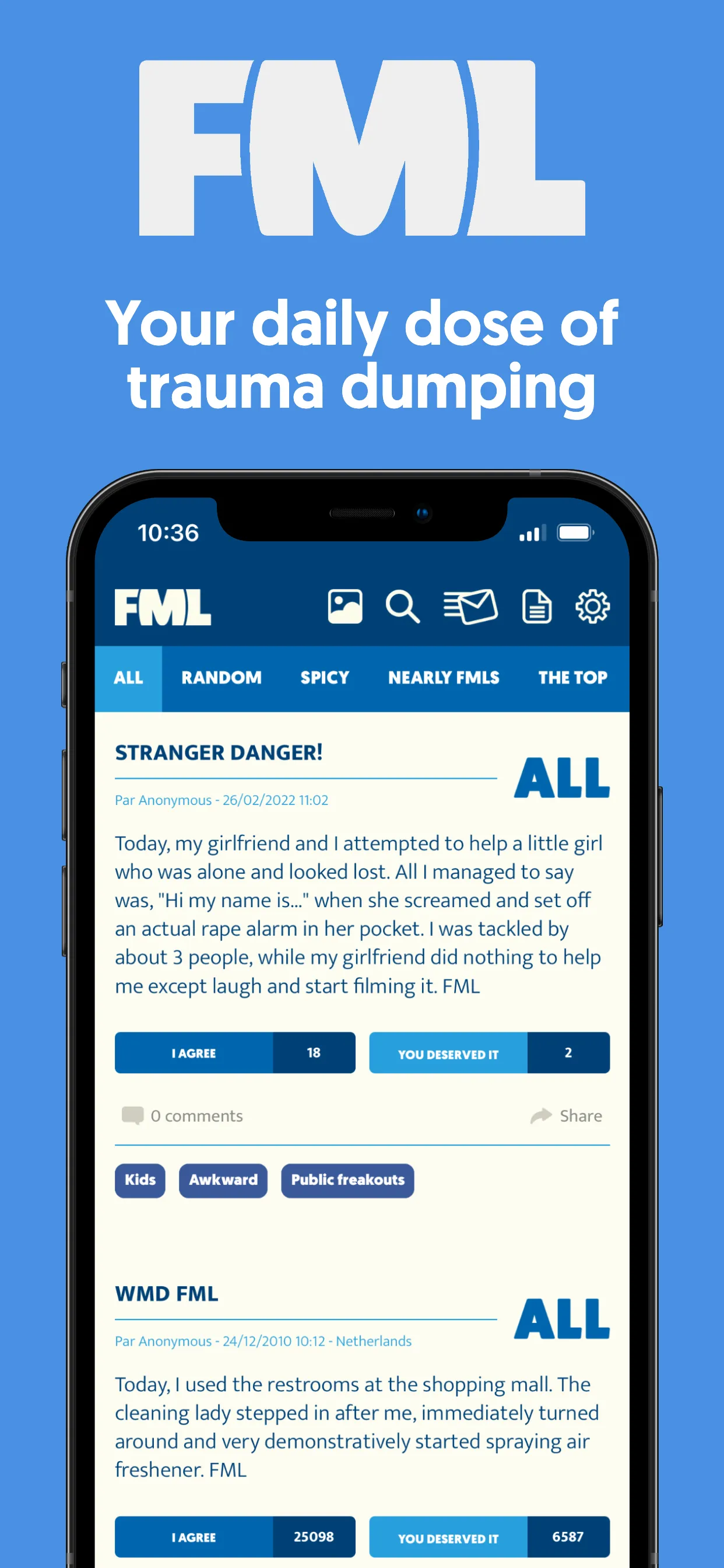 FML | Indus Appstore | Screenshot