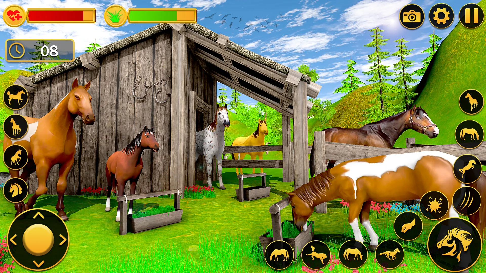 Wild Horse Simulator Family 3D | Indus Appstore | Screenshot