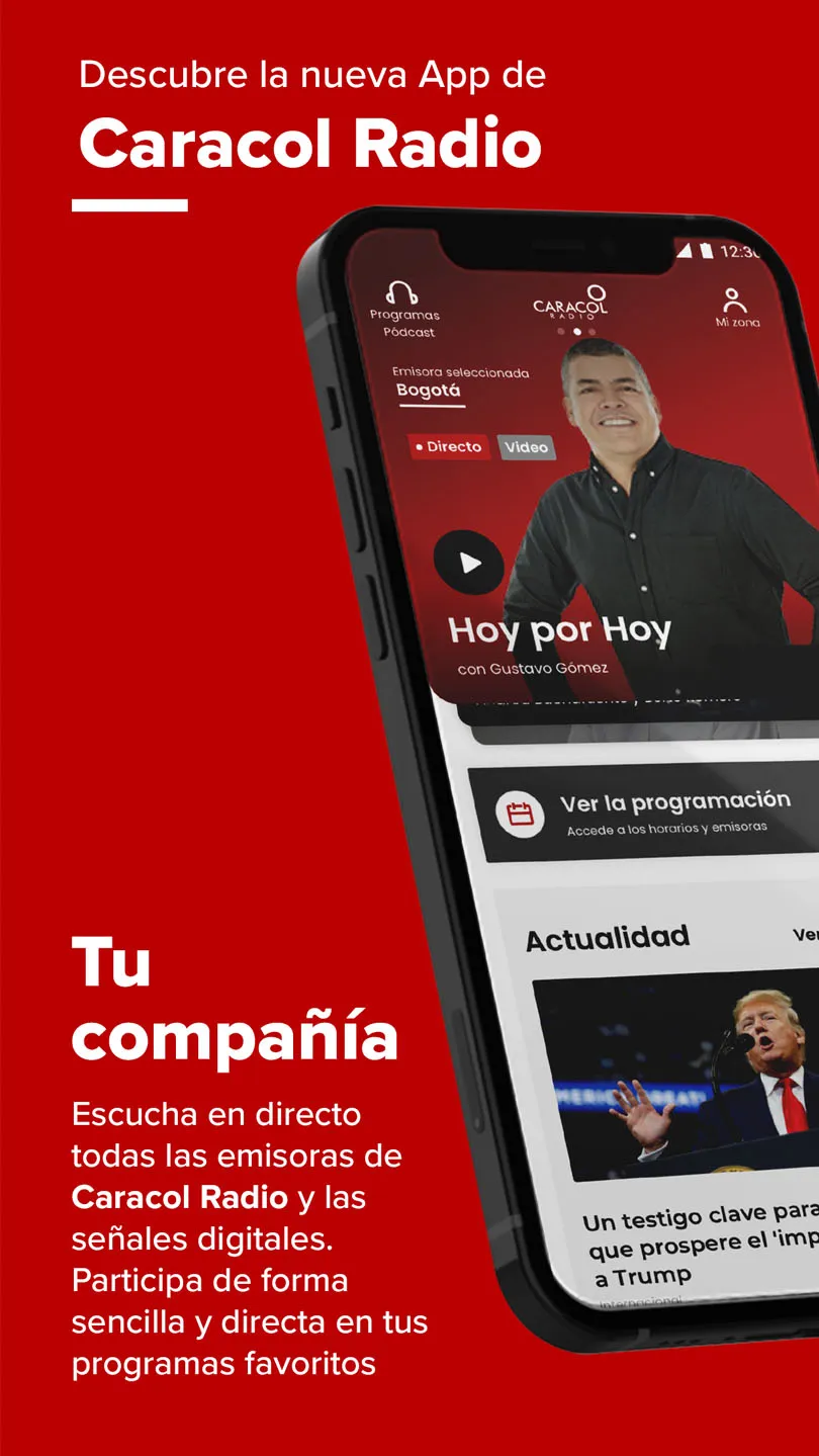 Caracol Radio | Indus Appstore | Screenshot