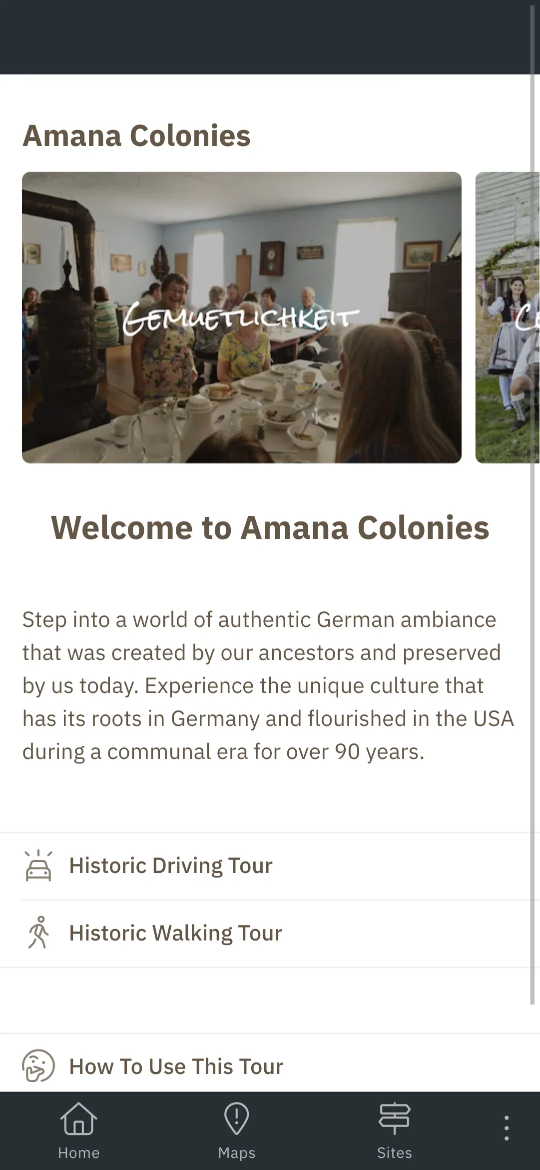 Amana Colonies Visitor App | Indus Appstore | Screenshot