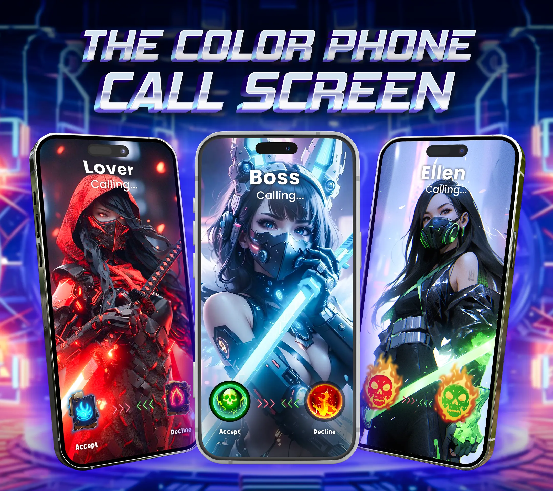 Color Phone: Call Screen Theme | Indus Appstore | Screenshot