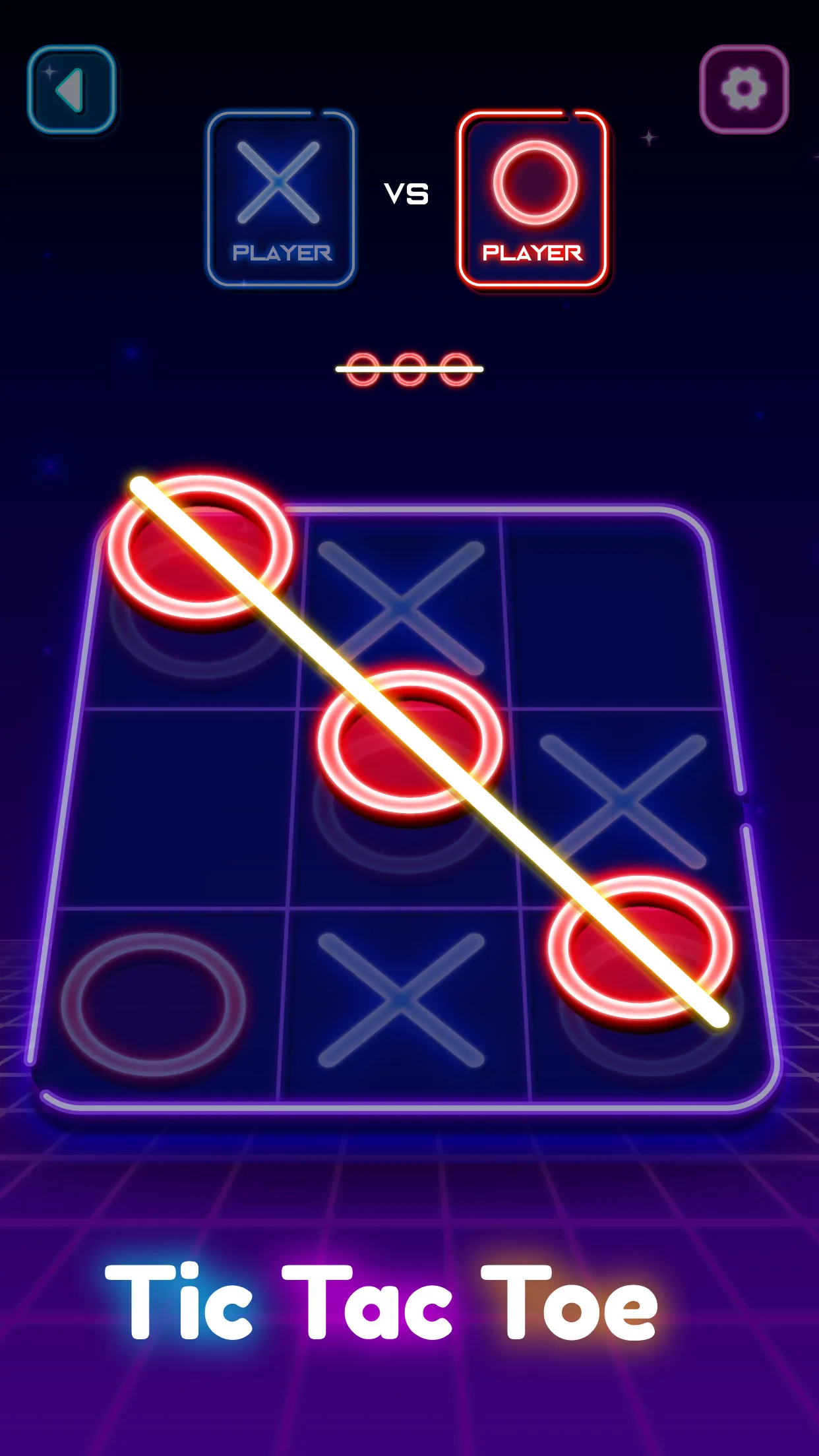 Tic Tac Toe - 2 Player XO | Indus Appstore | Screenshot