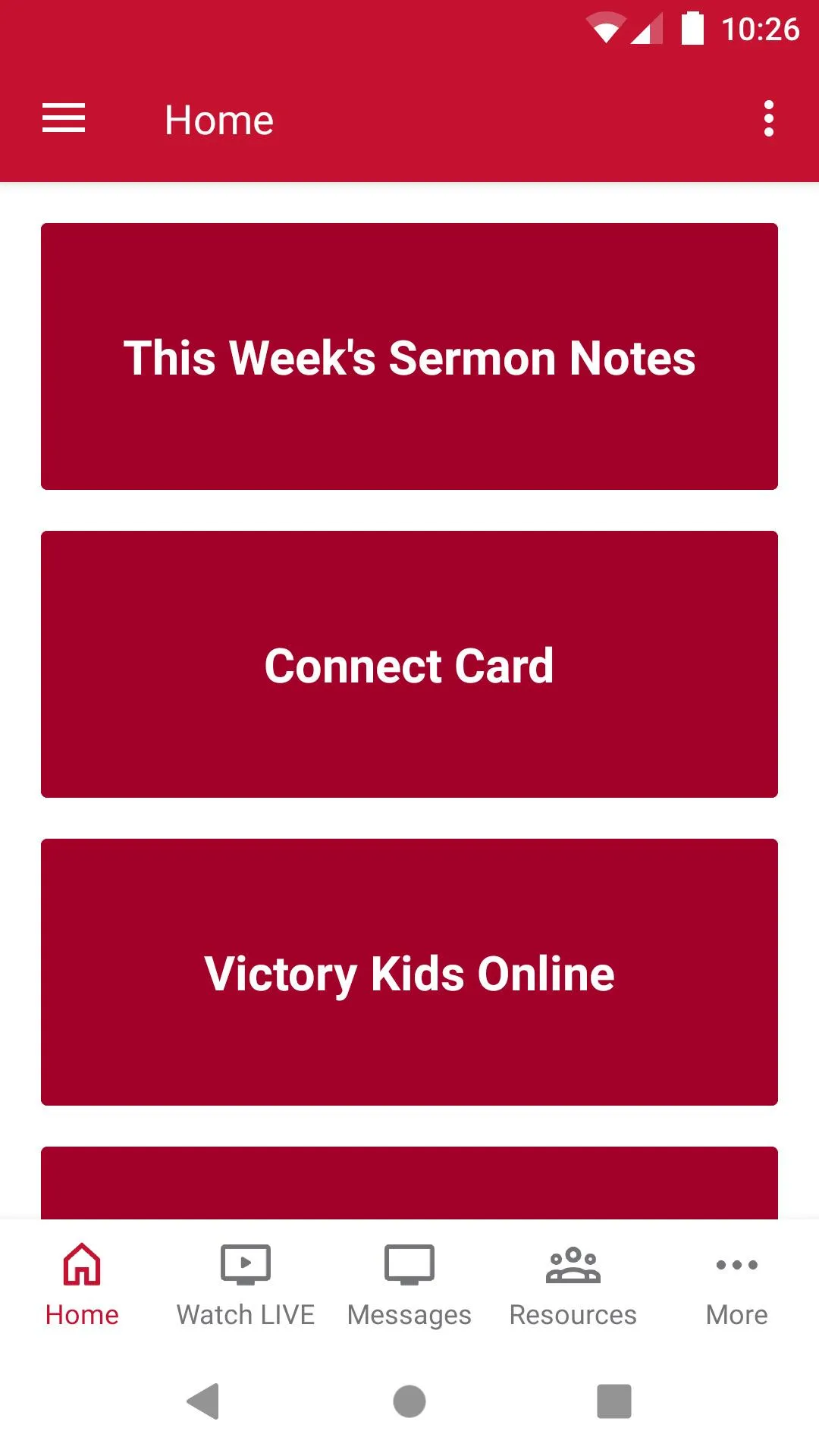 Victory Church PA | Indus Appstore | Screenshot