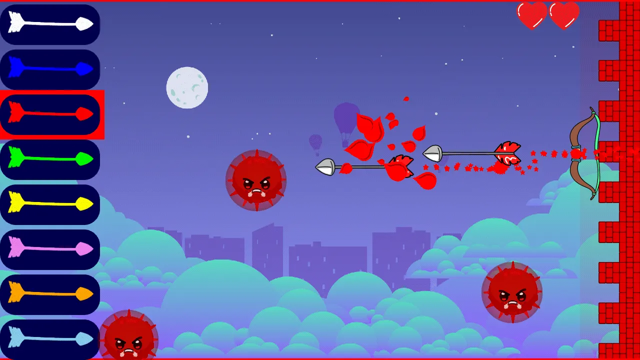 Shooting Viruses with arrows | Indus Appstore | Screenshot