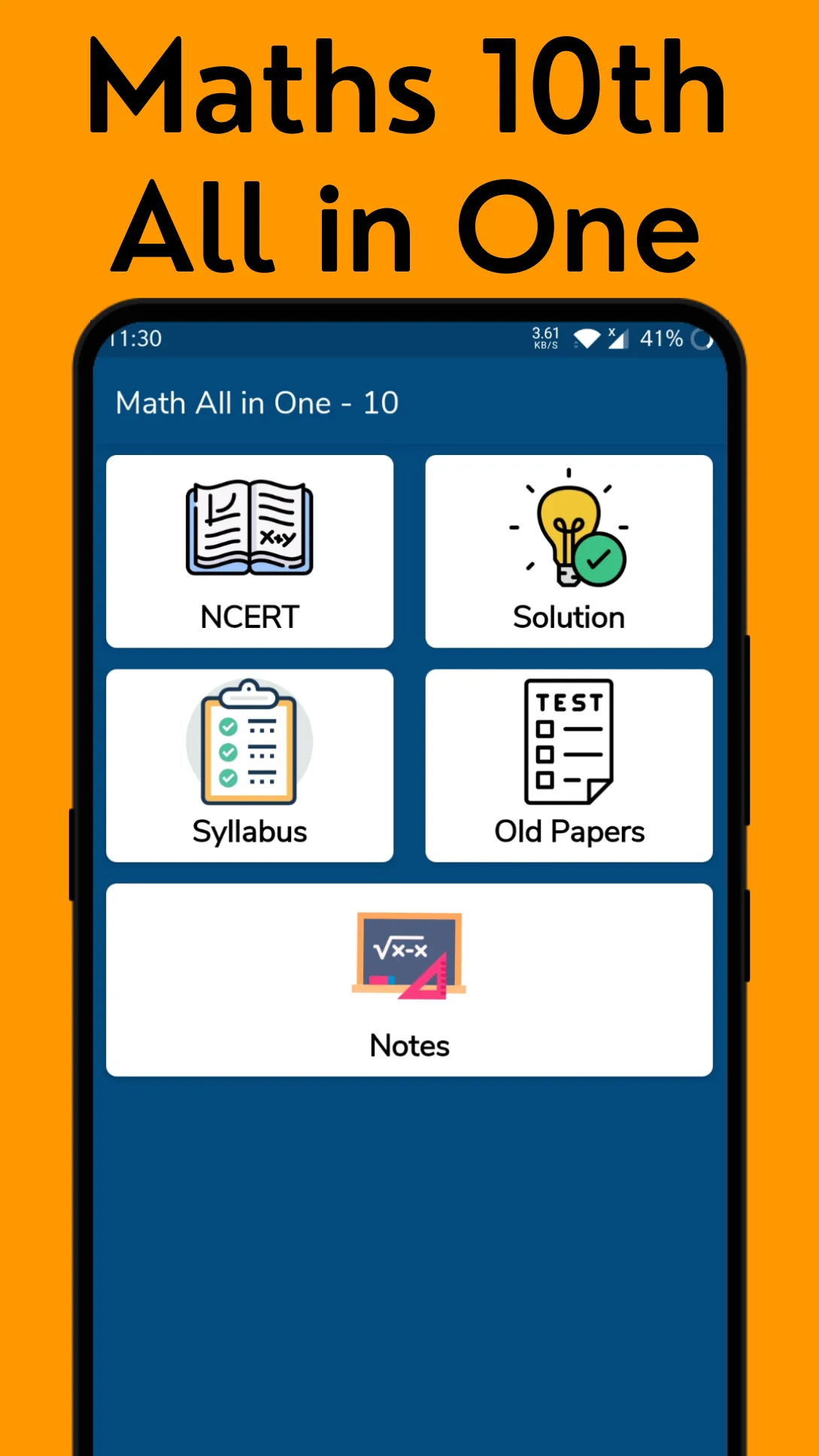 Class 10 Maths Solution Notes | Indus Appstore | Screenshot