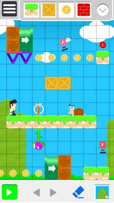 Mr Maker Run Level Editor | Indus Appstore | Screenshot