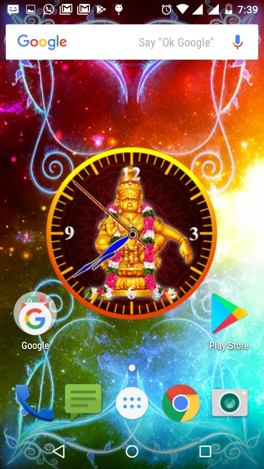 Ayyappa Clock Live Wallpaper | Indus Appstore | Screenshot