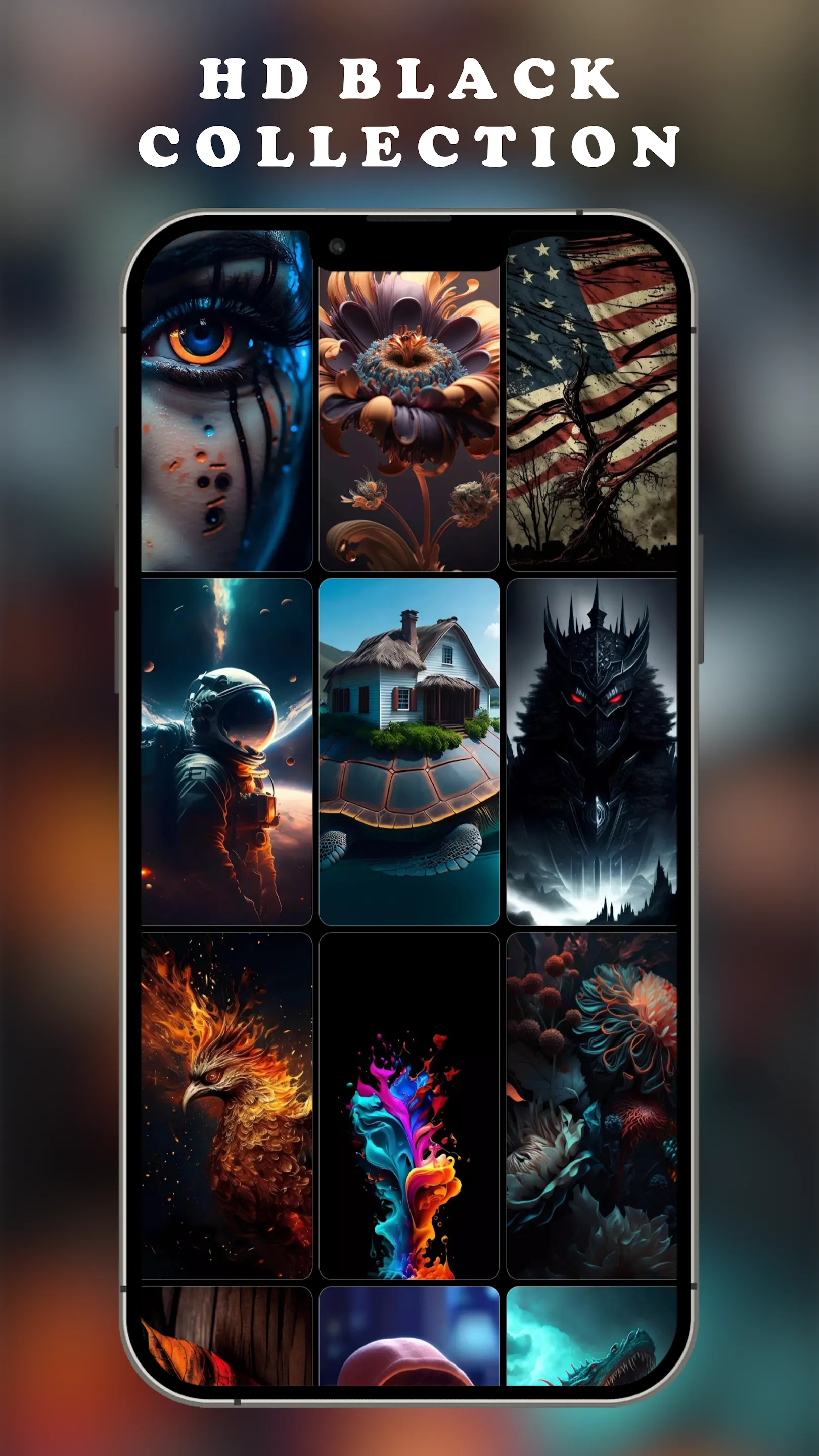 Wallpapers HD, 4k, Live Dark | Indus Appstore | Screenshot