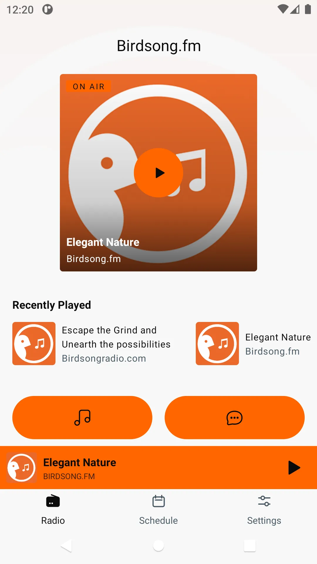 Birdsong.fm | Indus Appstore | Screenshot