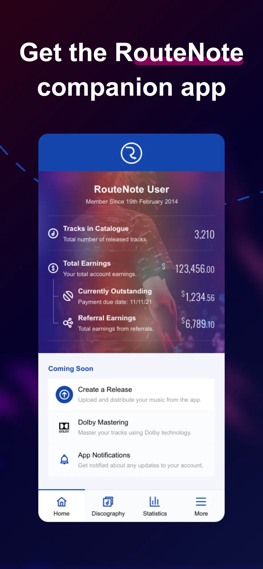 RouteNote | Indus Appstore | Screenshot