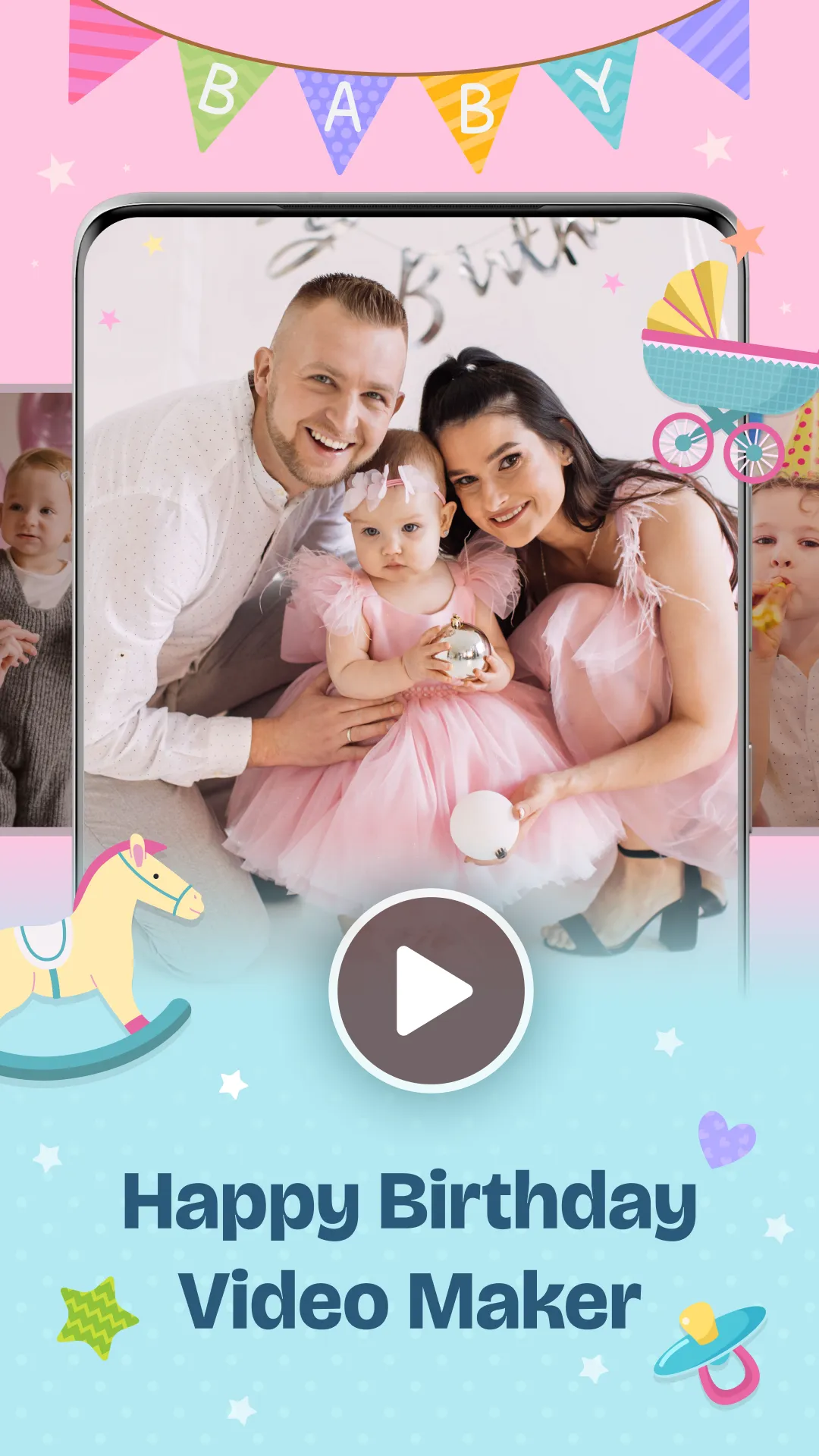 Happy Birthday Video Maker | Indus Appstore | Screenshot
