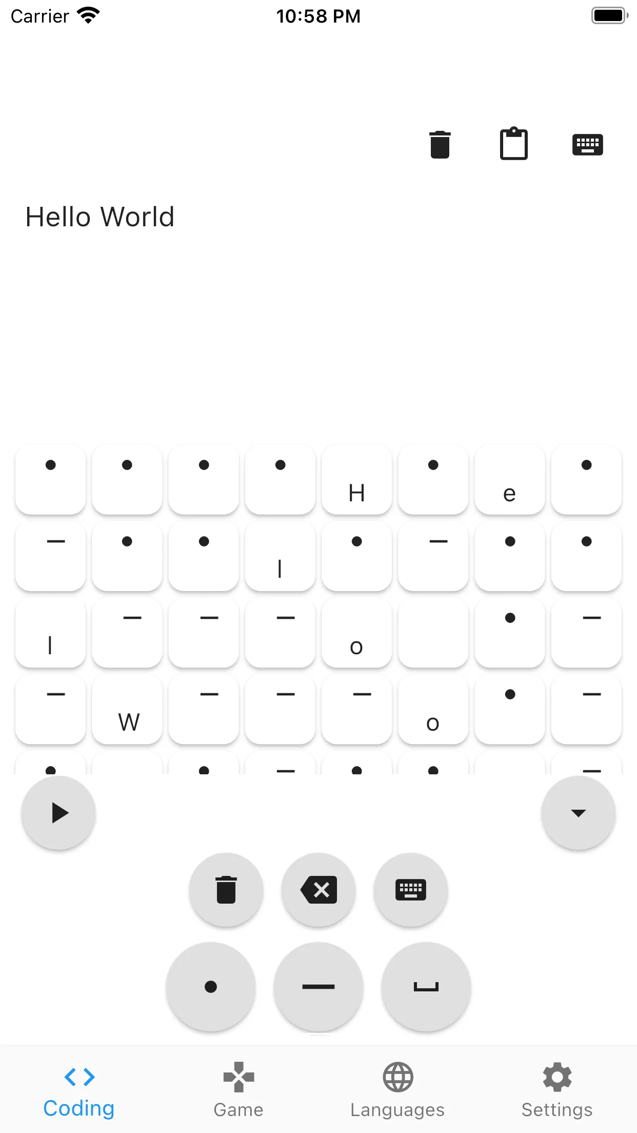 MoCo - Morse Code Translator | Indus Appstore | Screenshot