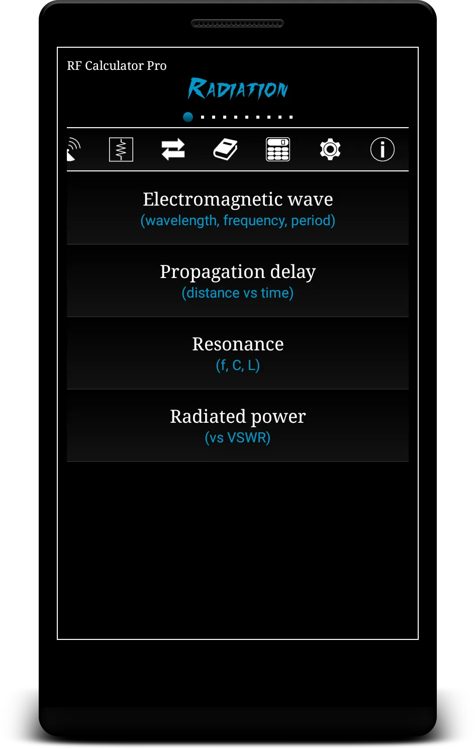 RF Calculator Pro | Indus Appstore | Screenshot