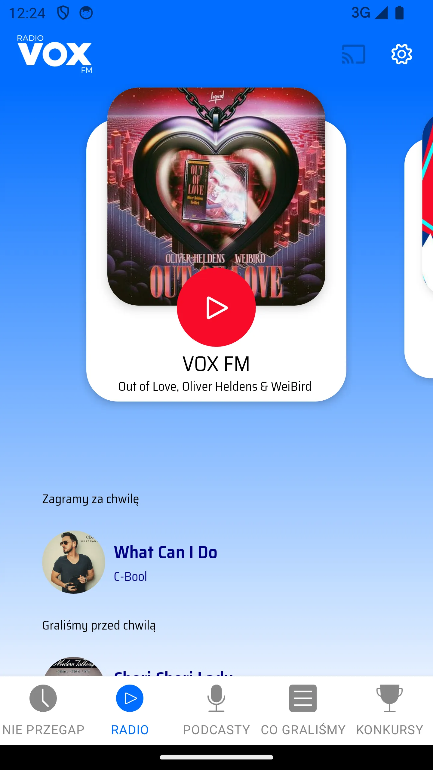 Radio VOX FM radio internetowe | Indus Appstore | Screenshot