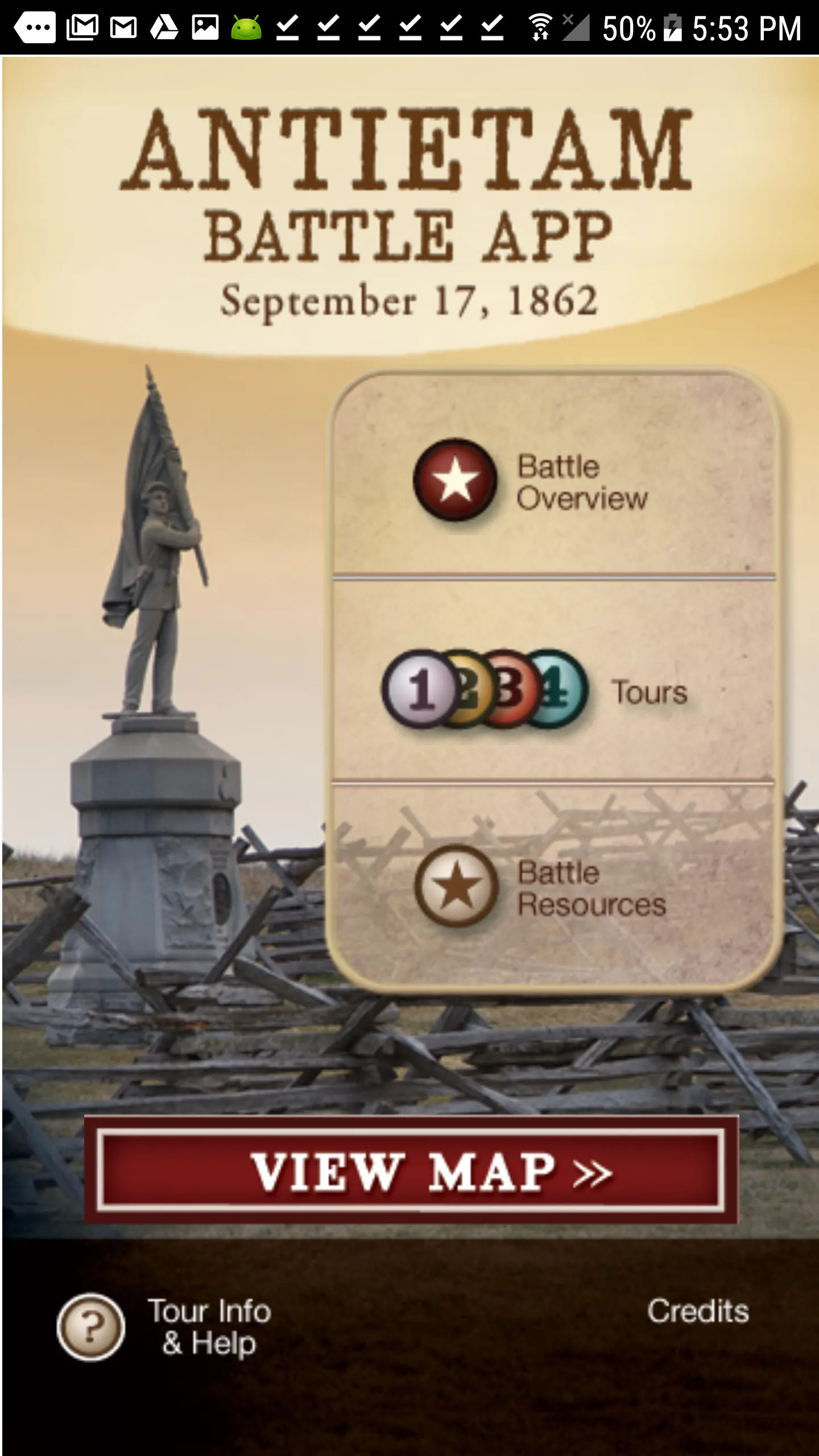 Antietam Battle App | Indus Appstore | Screenshot