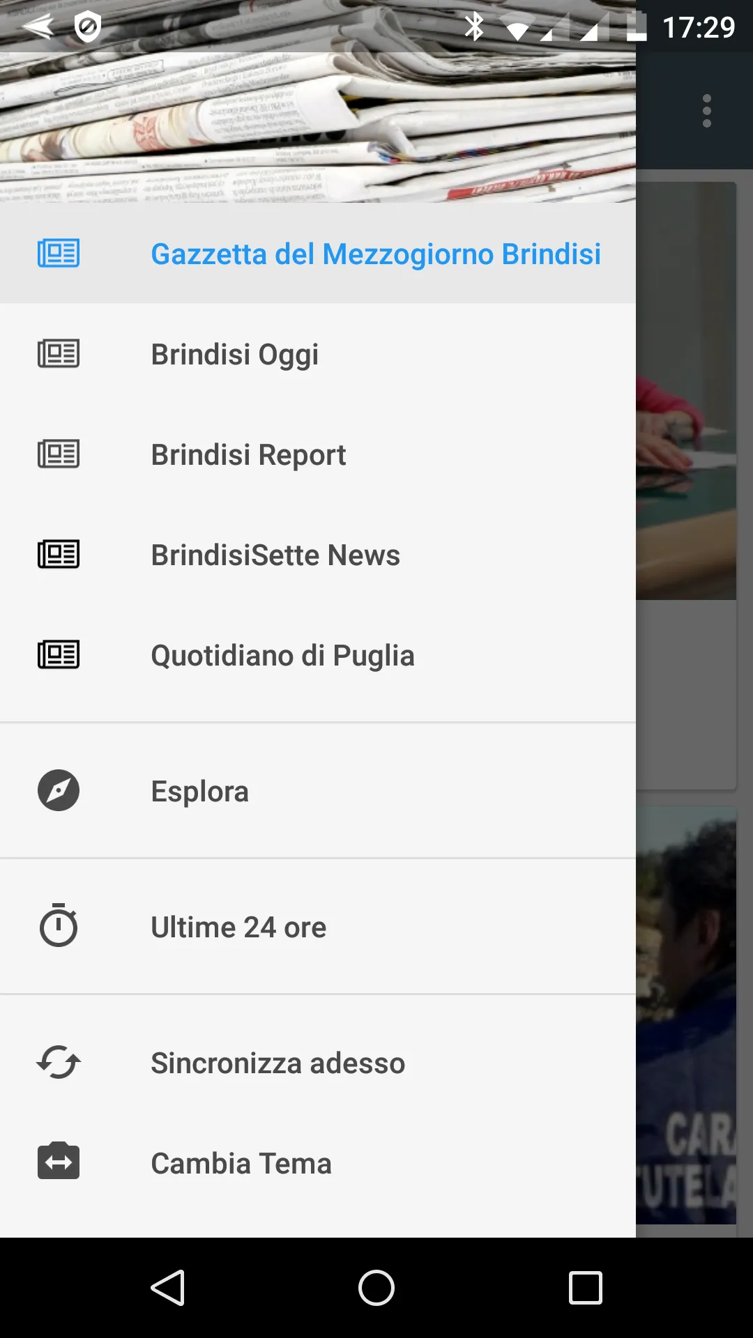 Brindisi notizie locali | Indus Appstore | Screenshot