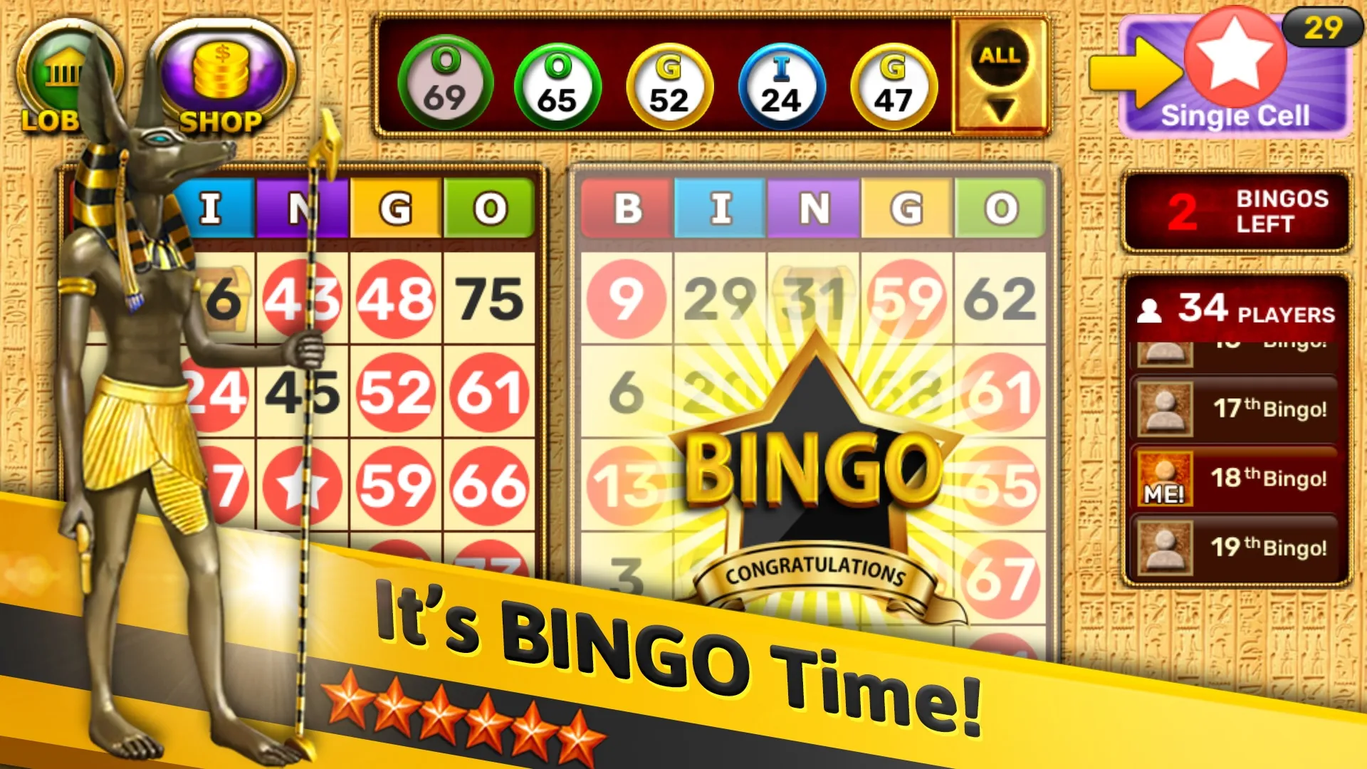 Bingo - Pharaoh's Way | Indus Appstore | Screenshot