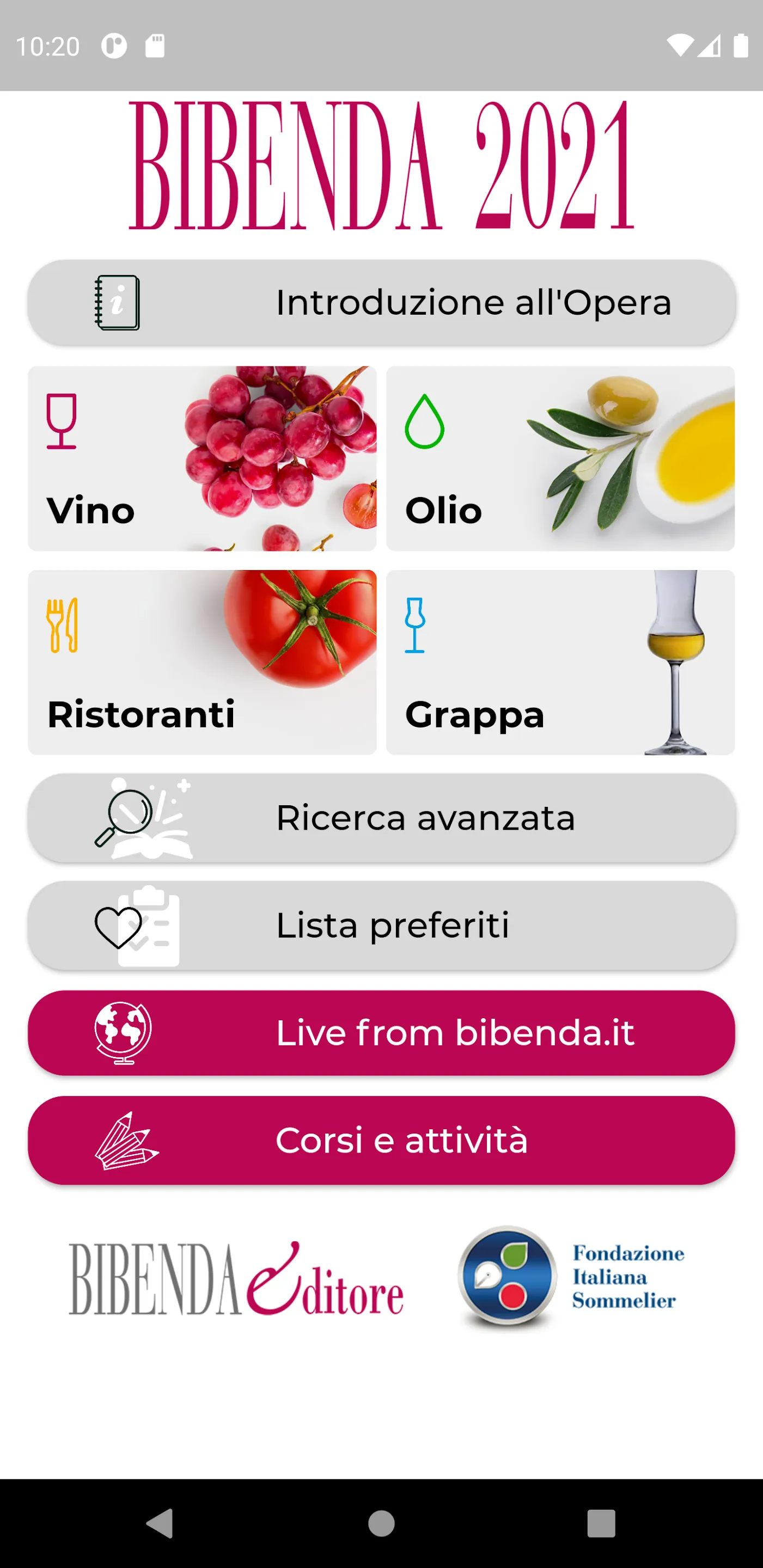 Bibenda 2021 La Guida | Indus Appstore | Screenshot