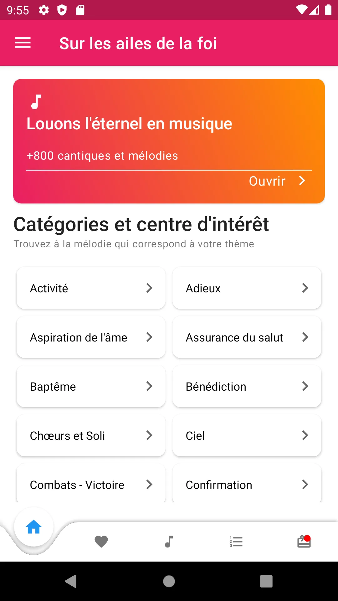 Sur les ailes de la foi | Indus Appstore | Screenshot