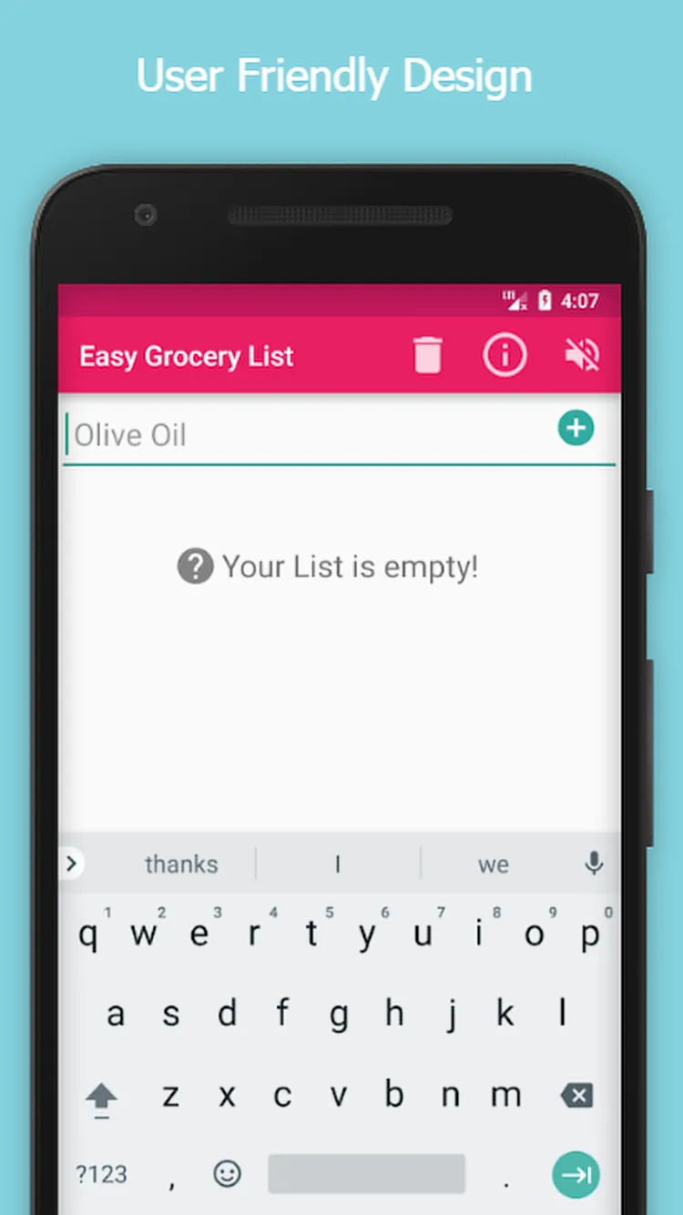 Easy Grocery List Shopping App | Indus Appstore | Screenshot