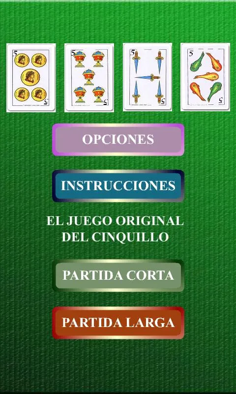 Cinquillo Original | Indus Appstore | Screenshot