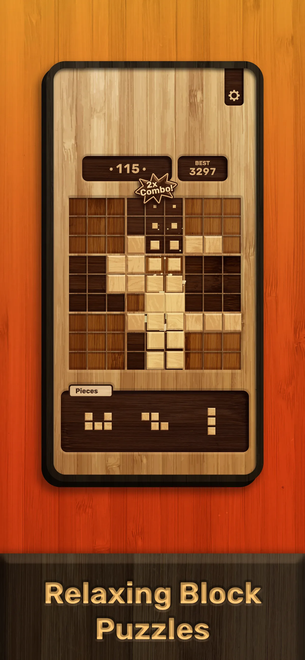 Wood Blocks by Staple Games | Indus Appstore | Screenshot