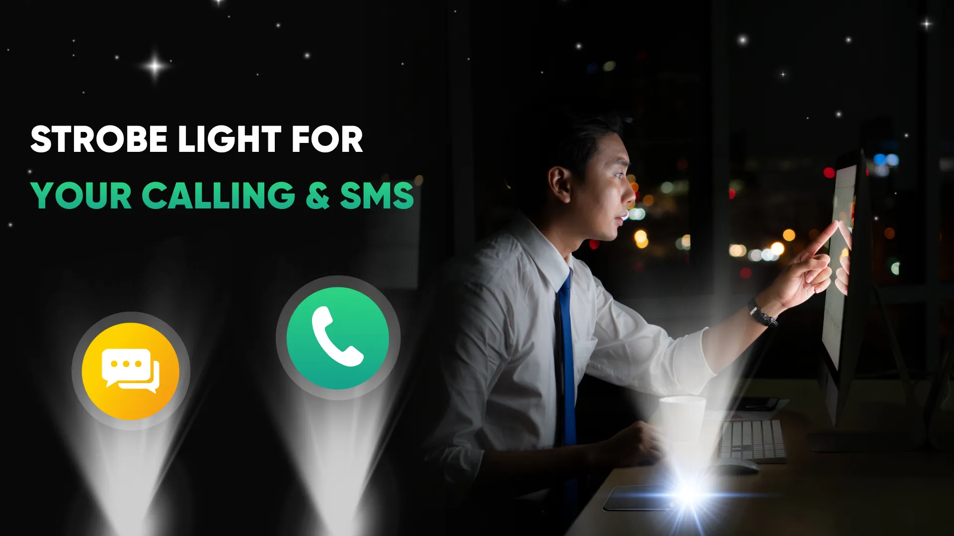 Flash alert: Call & Message | Indus Appstore | Screenshot