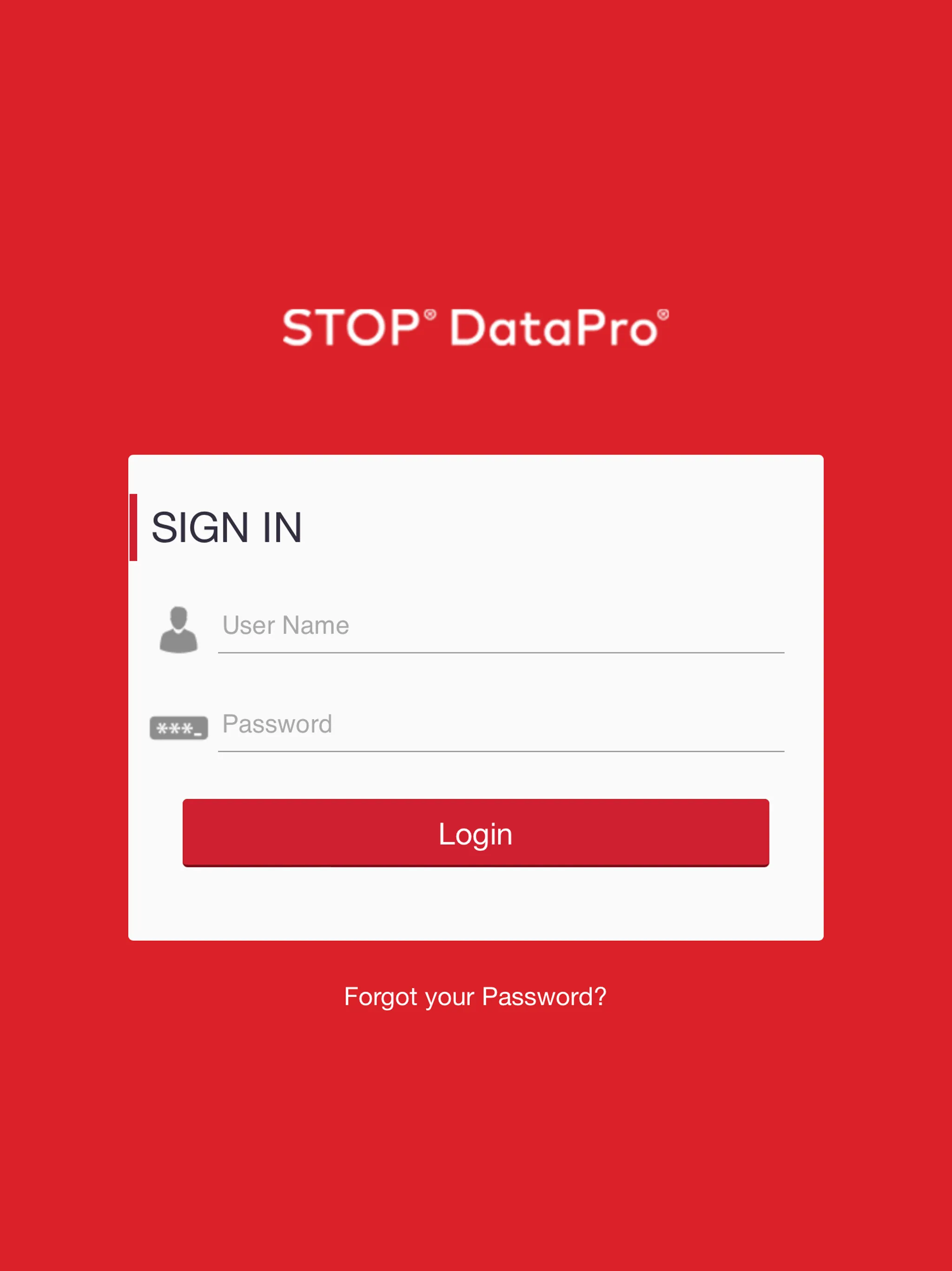 STOP DataPro® | Indus Appstore | Screenshot