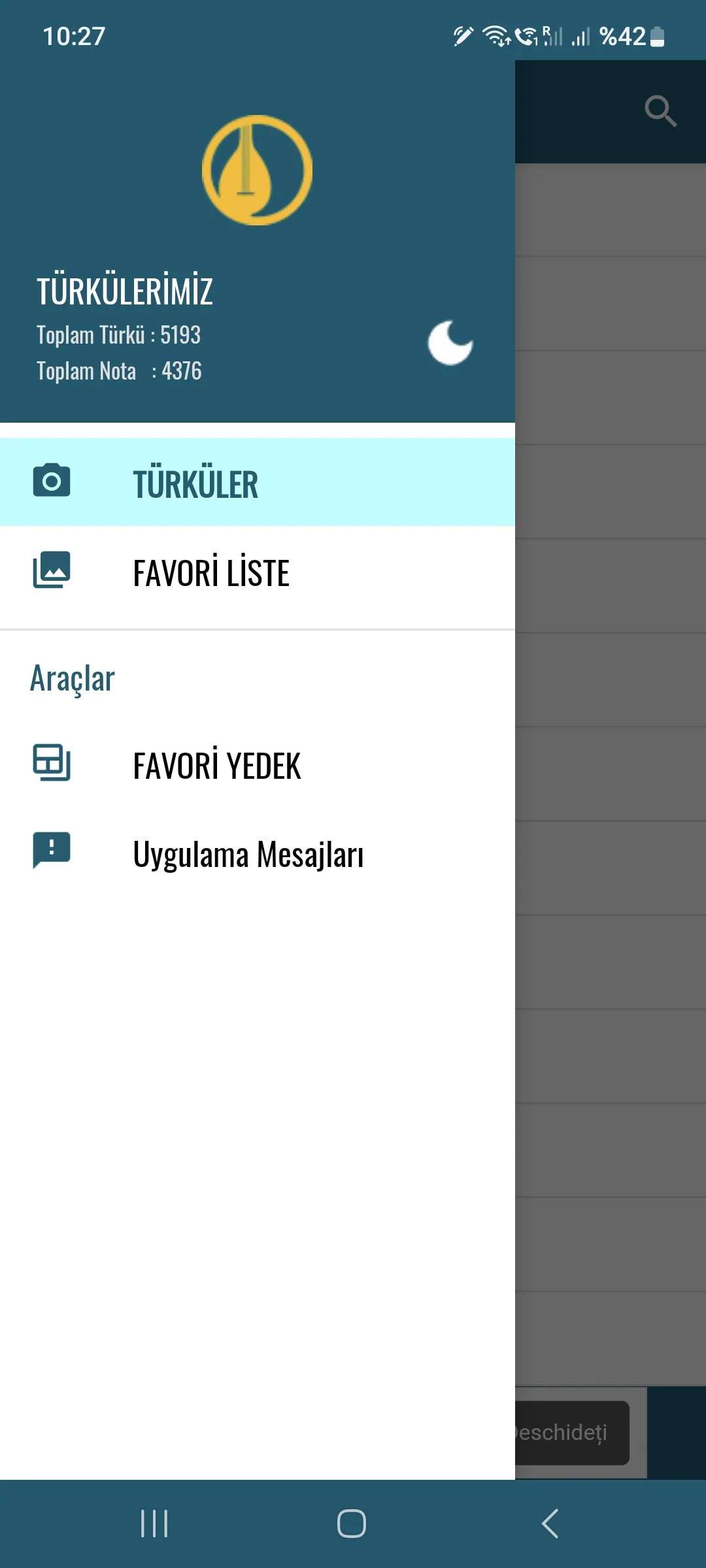 Türküler ve Notaları | Indus Appstore | Screenshot