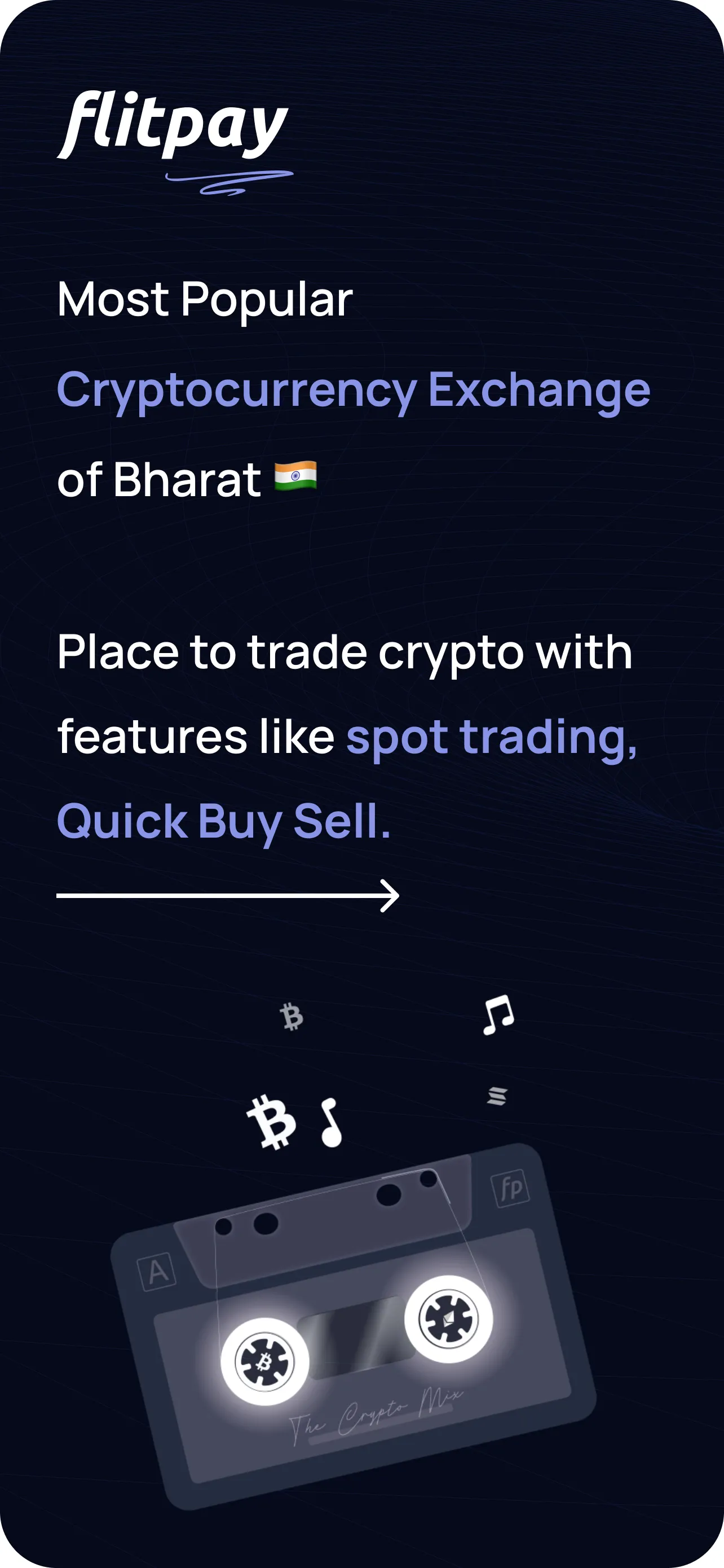 Flitpay: Crypto Trading App | Indus Appstore | Screenshot