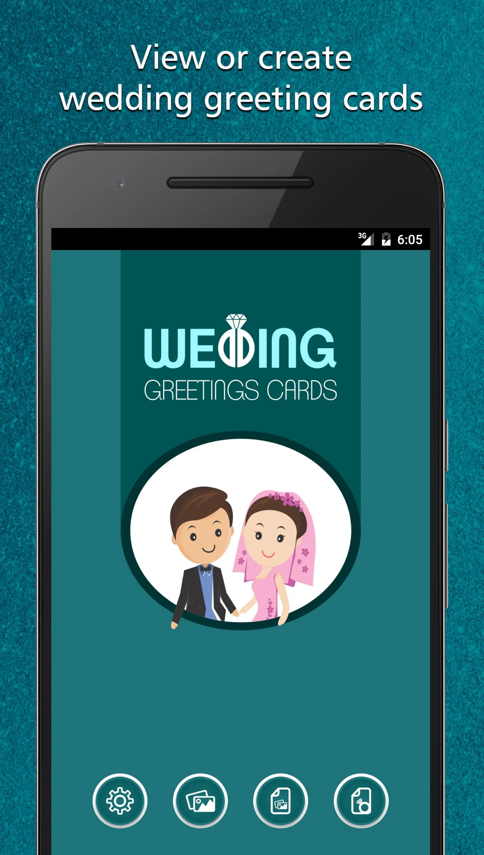 Wedding Greeting Card Maker | Indus Appstore | Screenshot