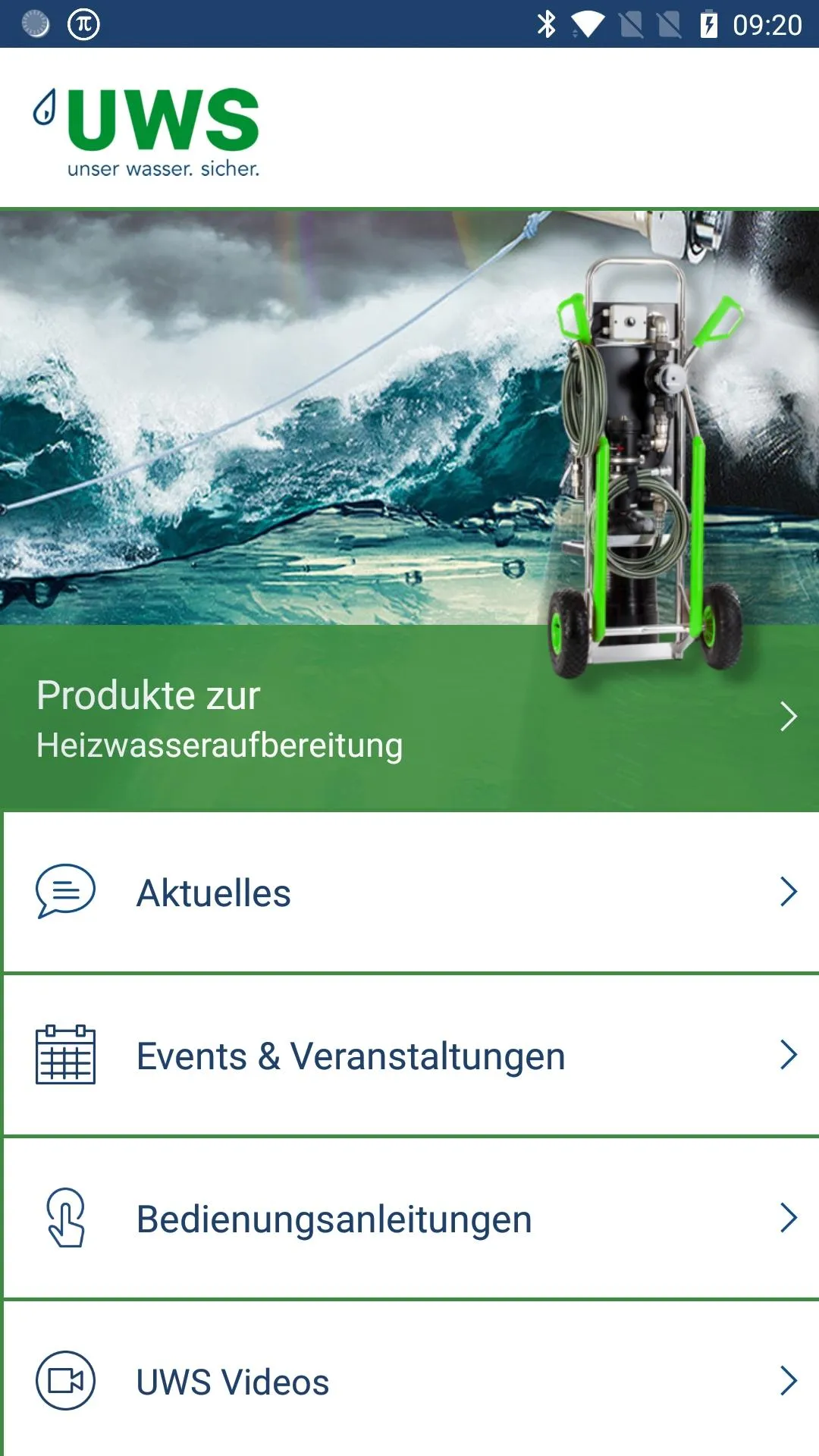 UWS Technologie | Indus Appstore | Screenshot