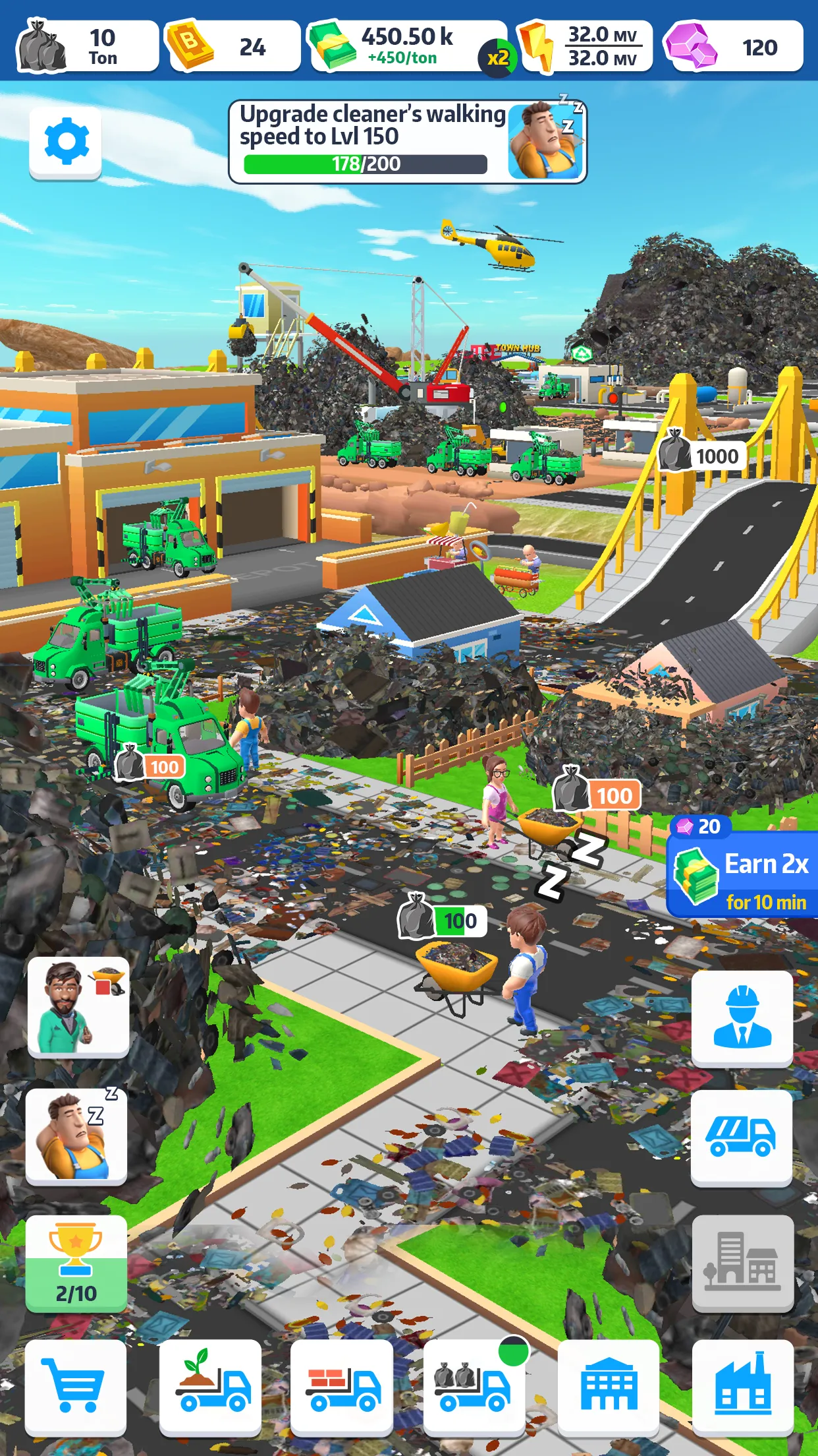 Trash Tycoon Idle business | Indus Appstore | Screenshot