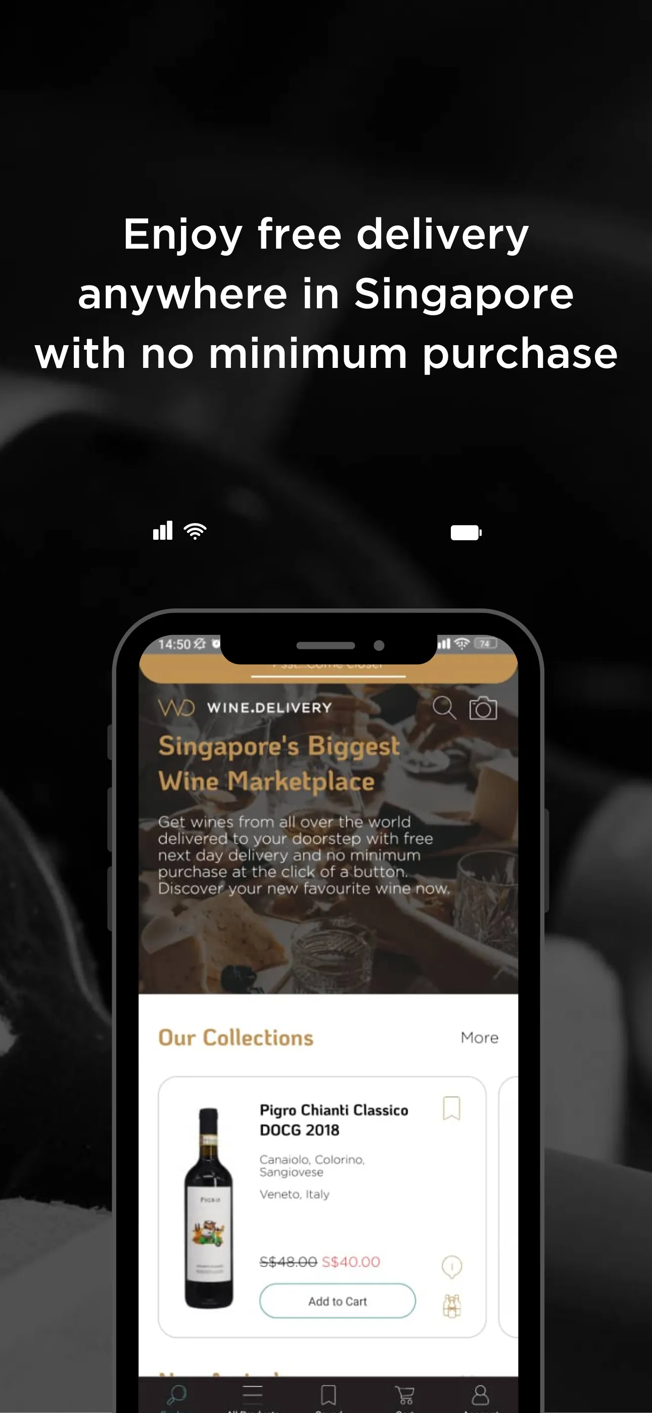 Wine.Delivery | Indus Appstore | Screenshot