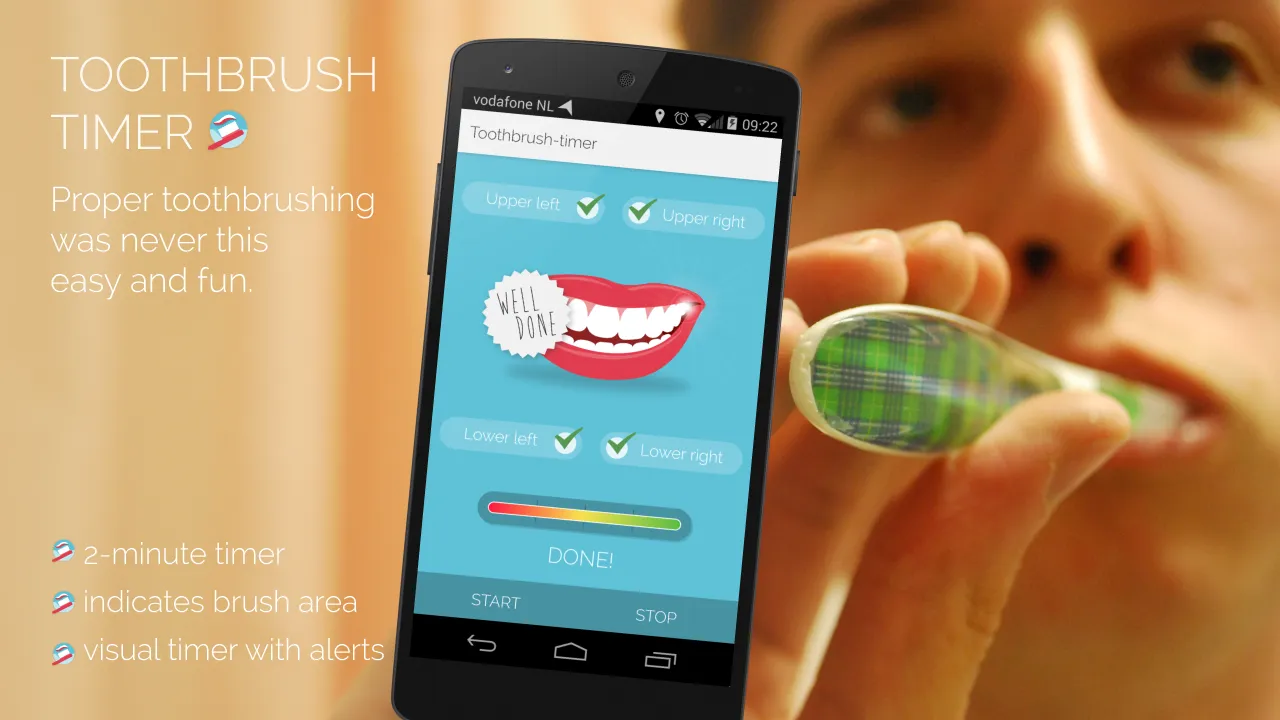 Toothbrush Timer | Indus Appstore | Screenshot