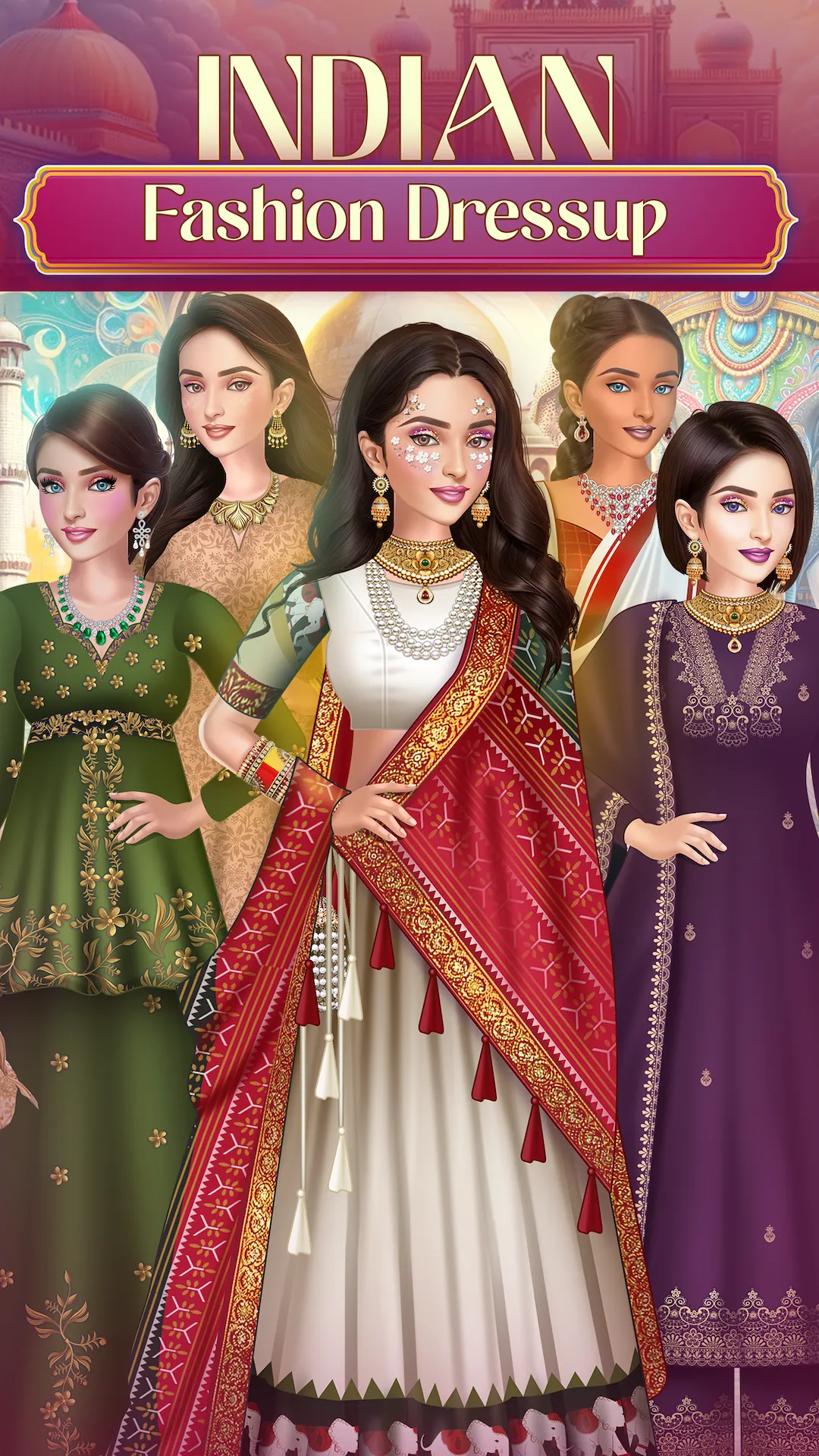 Indian Fashion Dressup Game | Indus Appstore | Screenshot